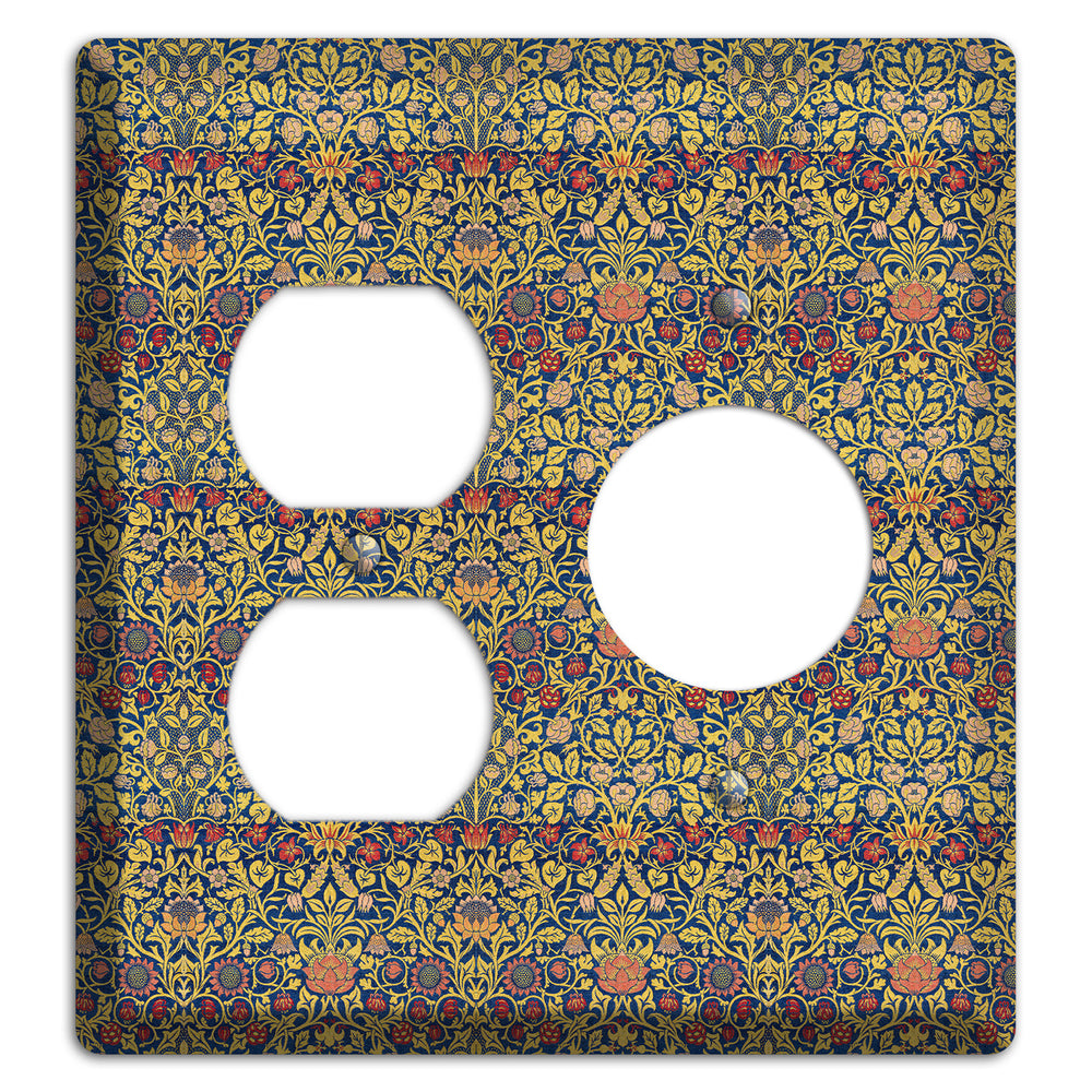 Orchard Garden Stripe Duplex / Receptacle Wallplate