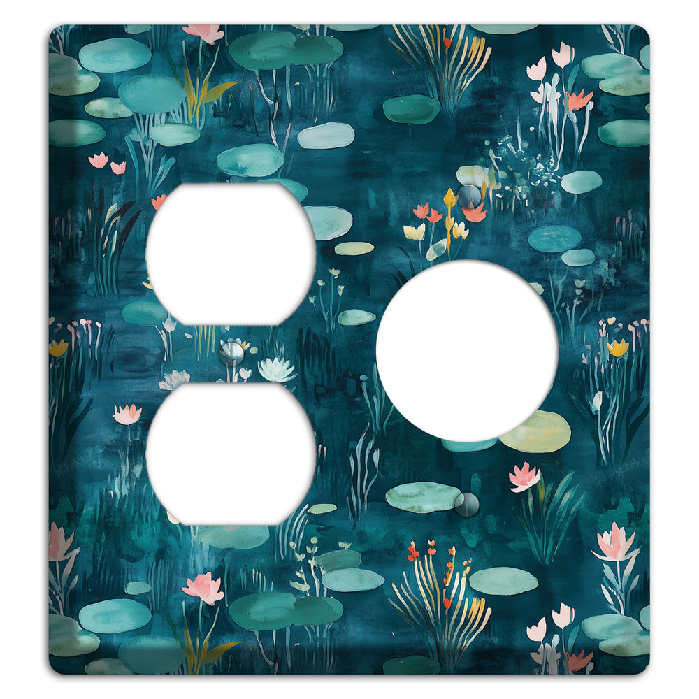 Lily Pond Reverie Duplex / Receptacle Wallplate