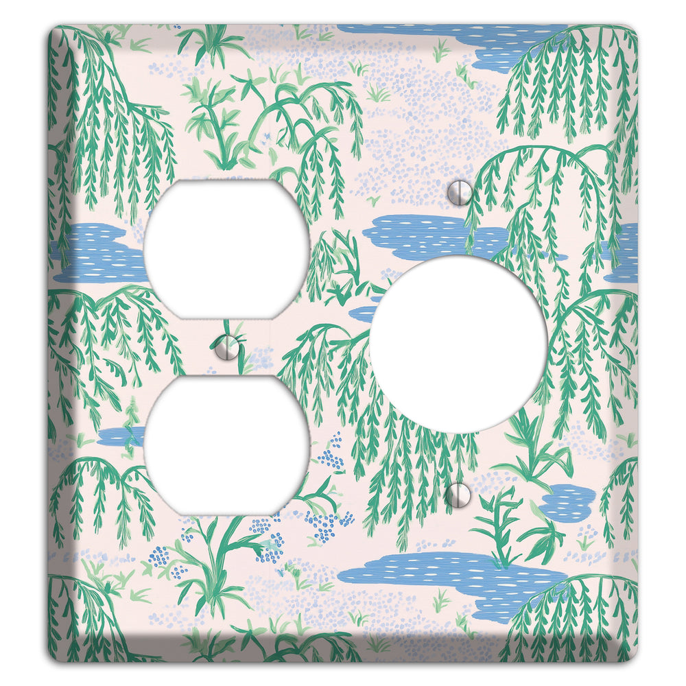 Willow & Still Water Duplex / Receptacle Wallplate