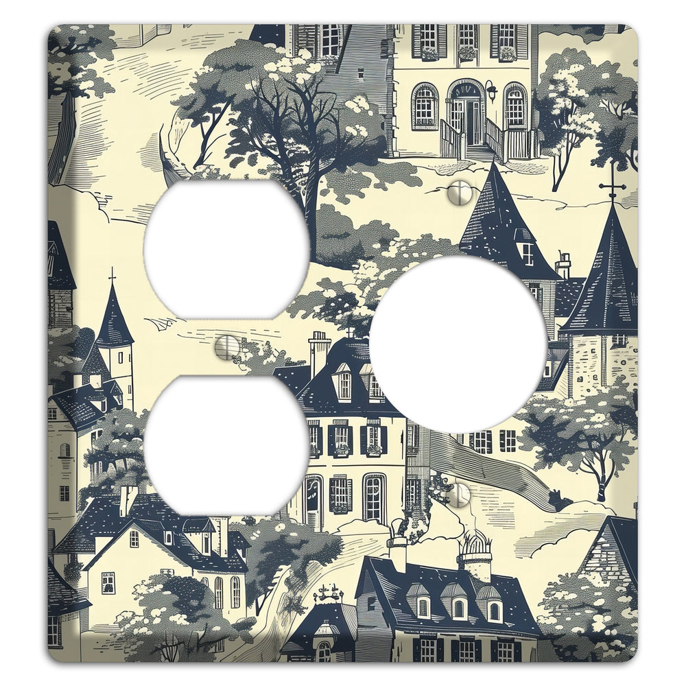 Village on the Hill Duplex / Receptacle Wallplate