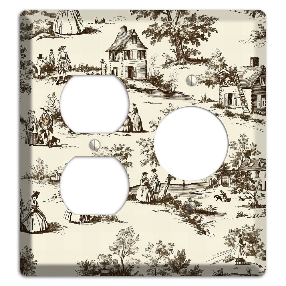 Country Promenade Duplex / Receptacle Wallplate