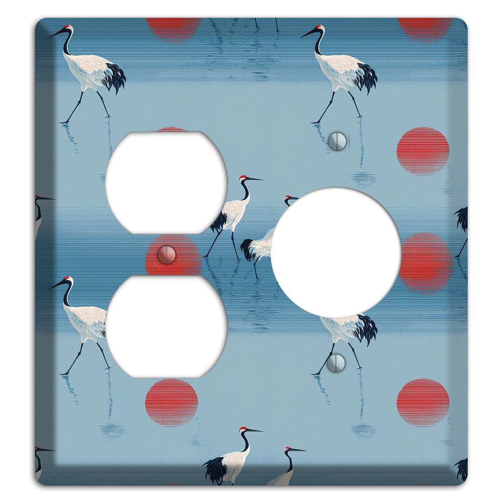 Scarlet Sun Shallows Duplex / Receptacle Wallplate