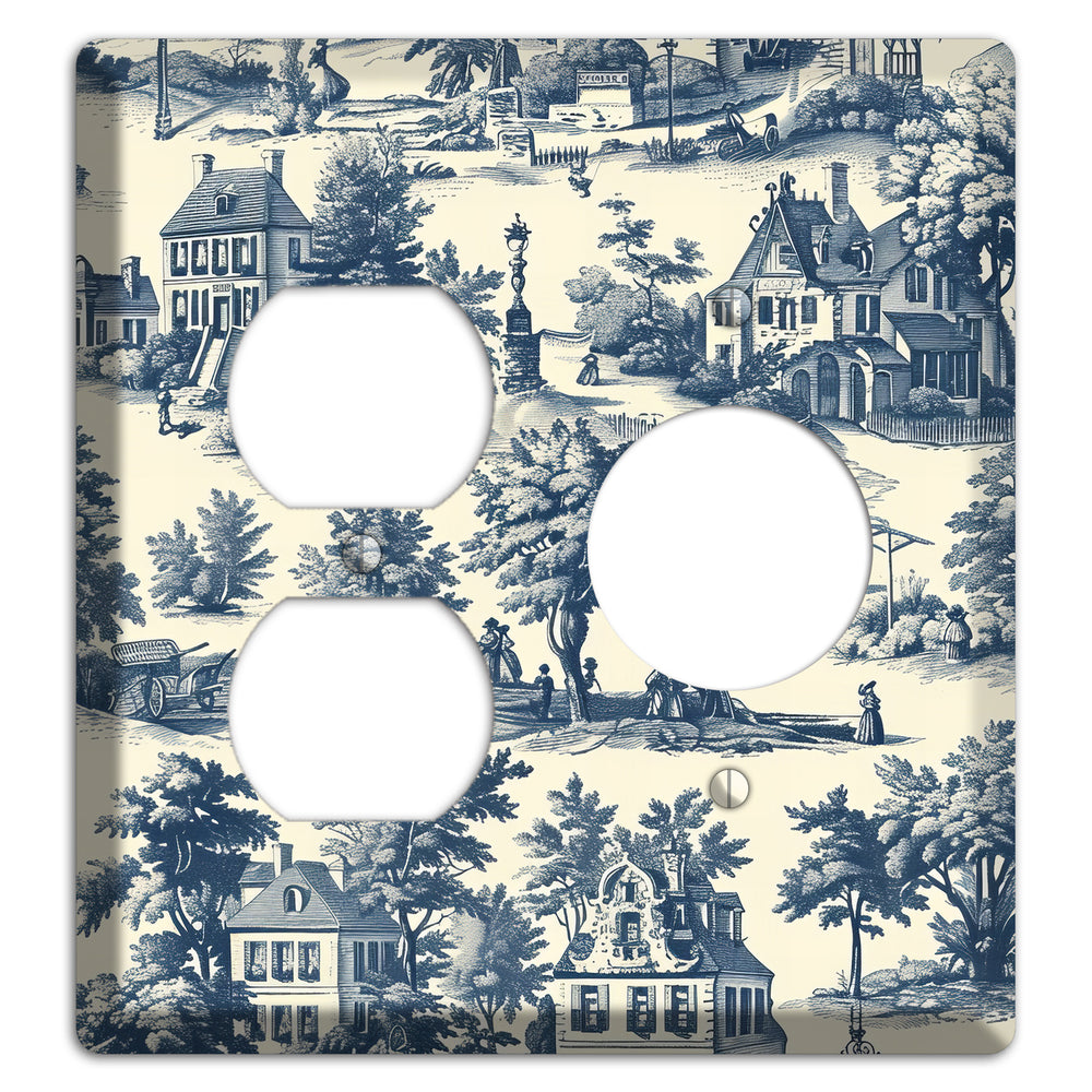 Village & Volley Duplex / Receptacle Wallplate