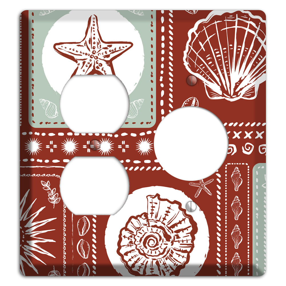 Crimson Tide Relics Duplex / Receptacle Wallplate