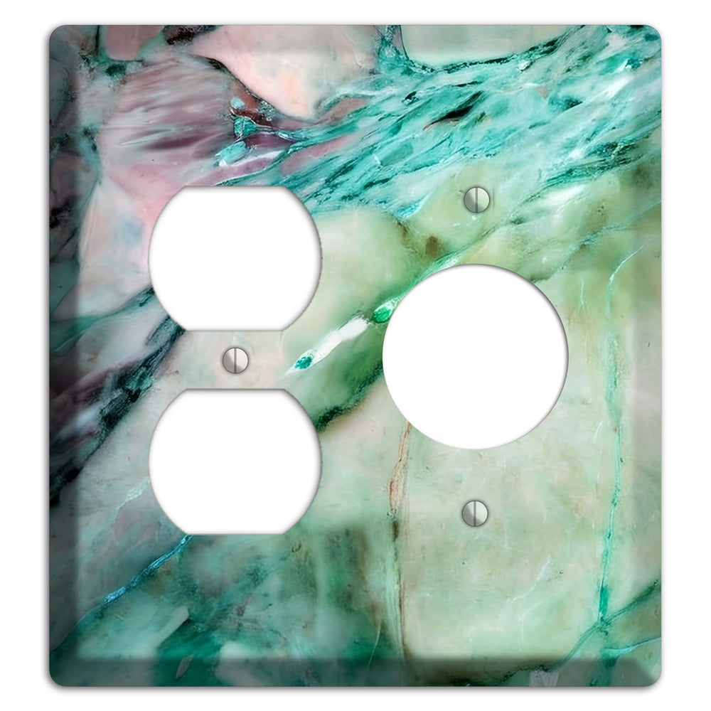 Monte Carlo Marble Duplex / Receptacle Wallplate