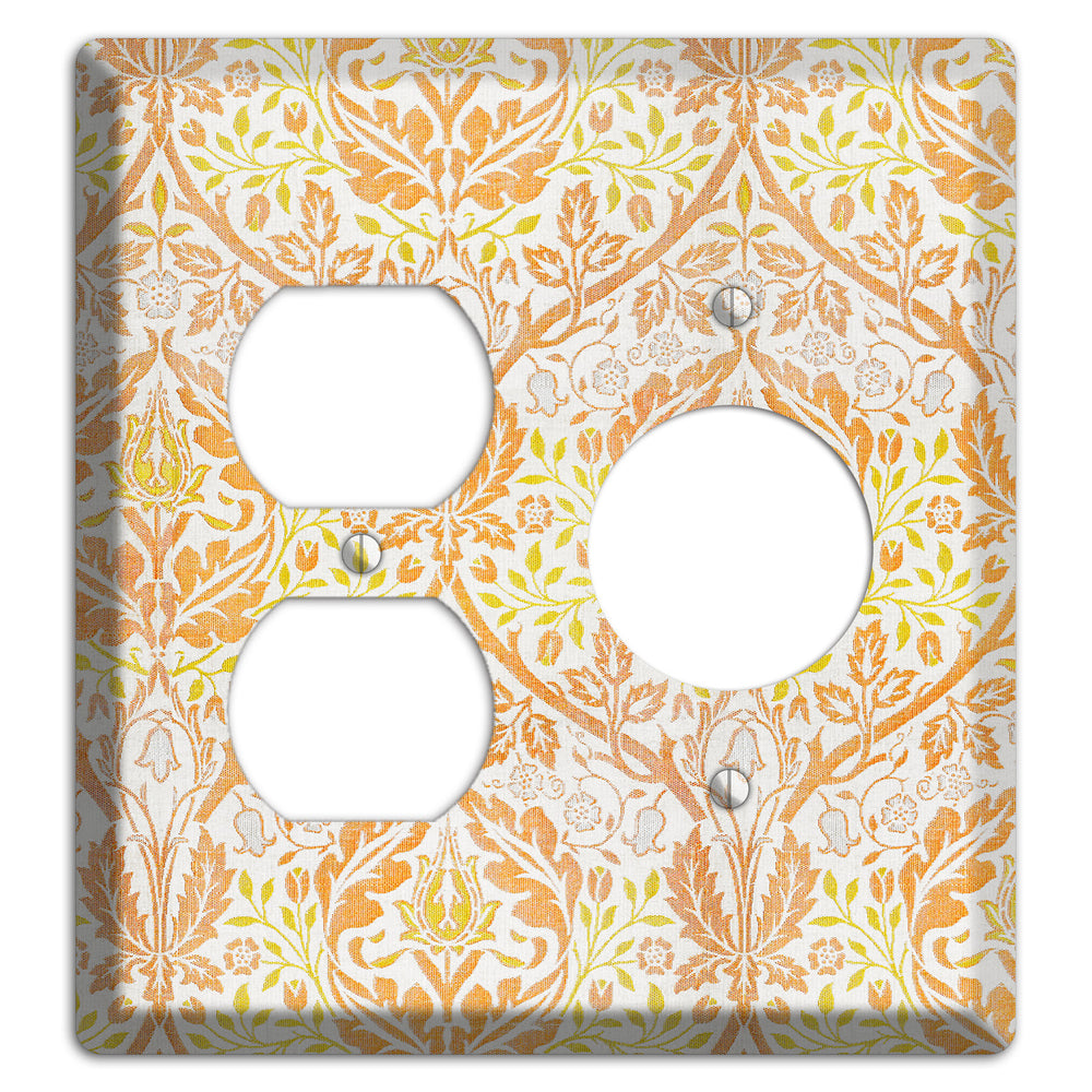 Citrus Tapestry Duplex / Receptacle Wallplate