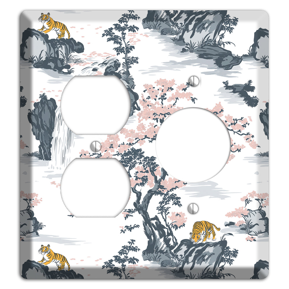 Tiger's Mountain Vigil Duplex / Receptacle Wallplate