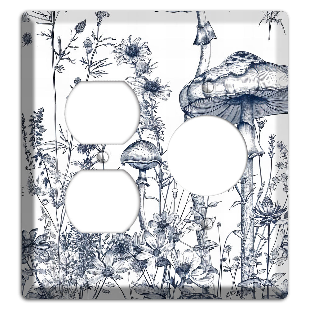 Forager's Meadow Spell Duplex / Receptacle Wallplate