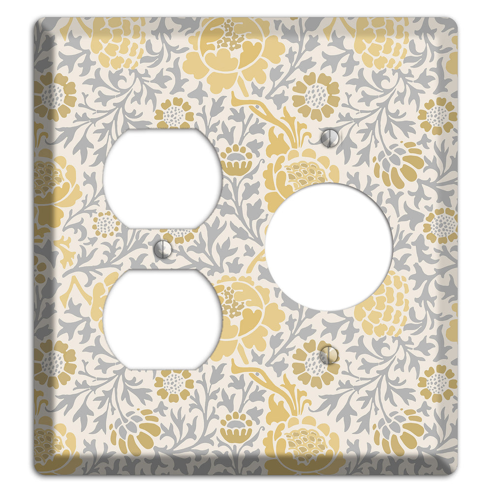 Dandelion Charm Duplex / Receptacle Wallplate