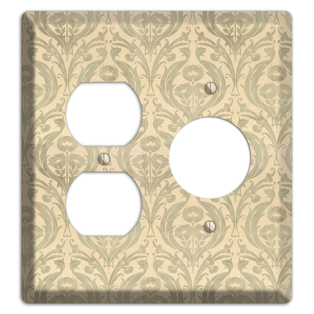 Whispered Thistle Duplex / Receptacle Wallplate