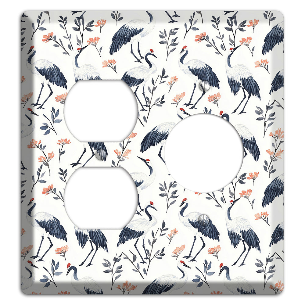 Slate & Coral Marsh Duplex / Receptacle Wallplate