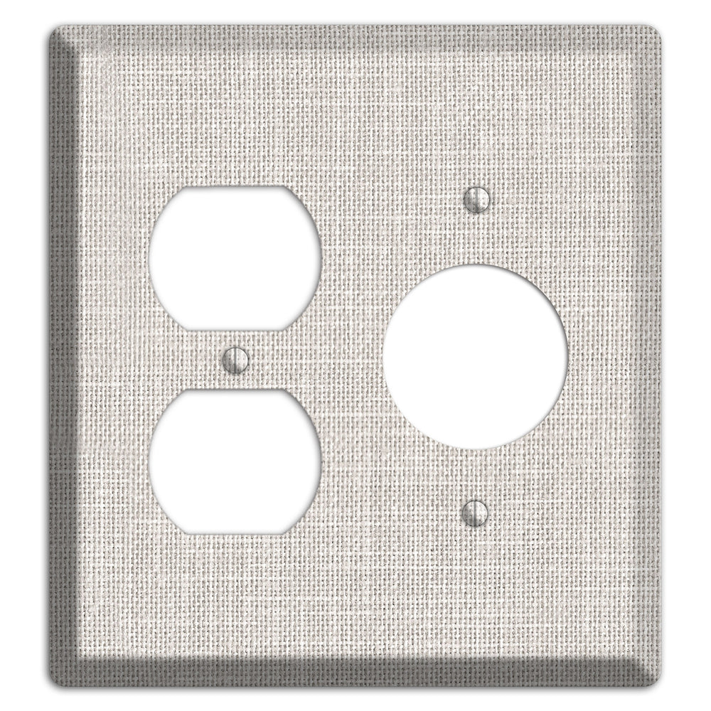 Linen Drift Duplex / Receptacle Wallplate