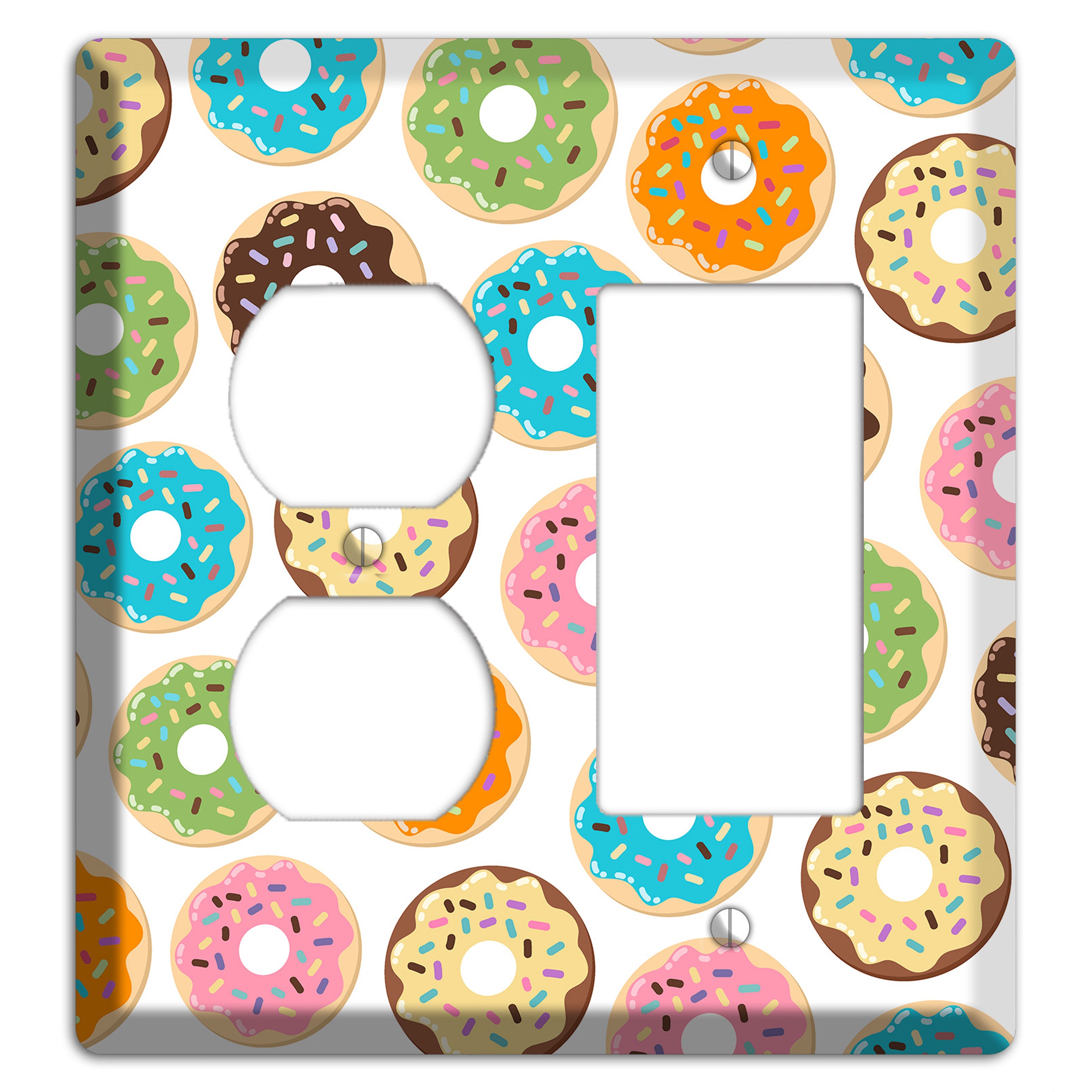Sprinkle Party Duplex / Rocker Wallplate