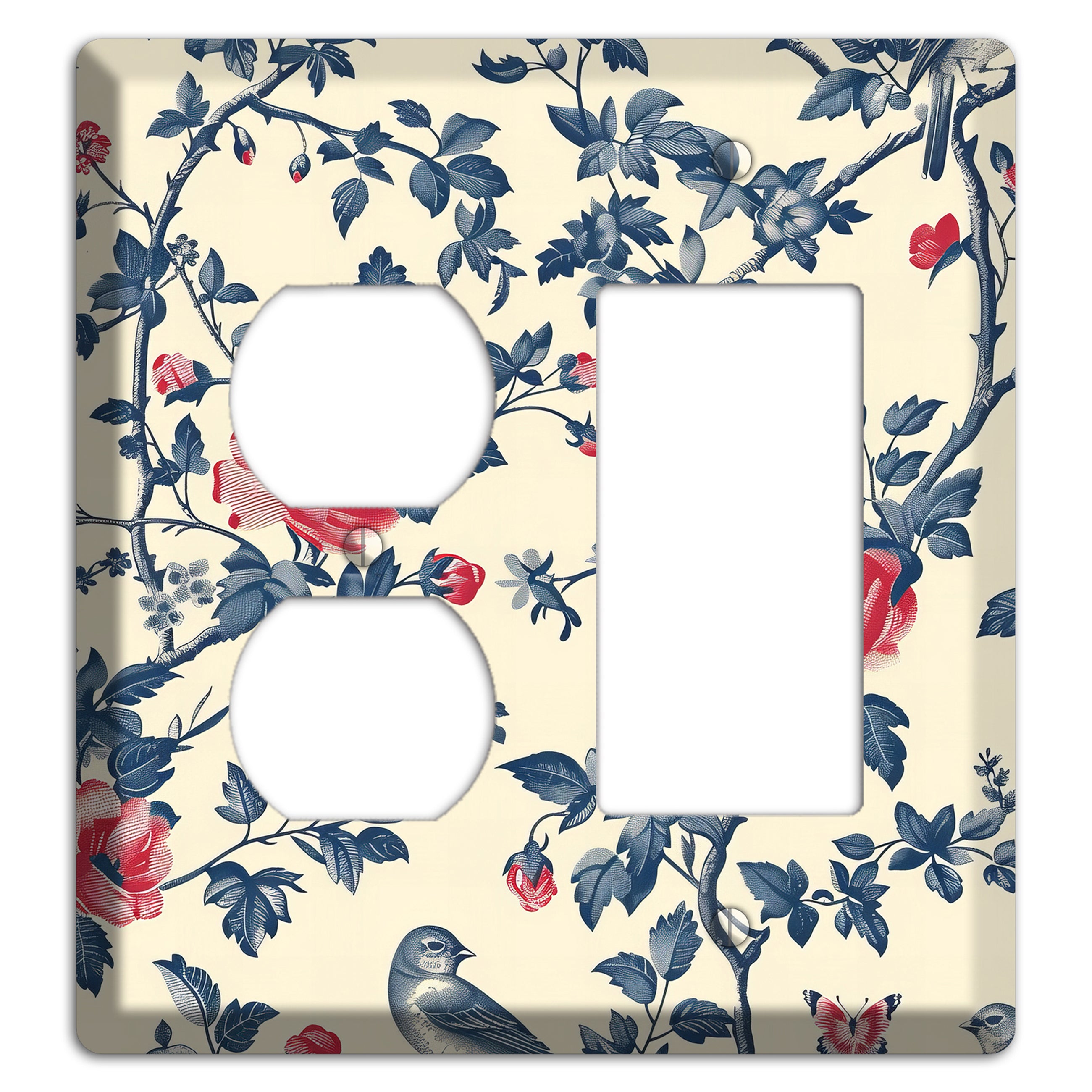 Songbirds & Thorns Duplex / Rocker Wallplate