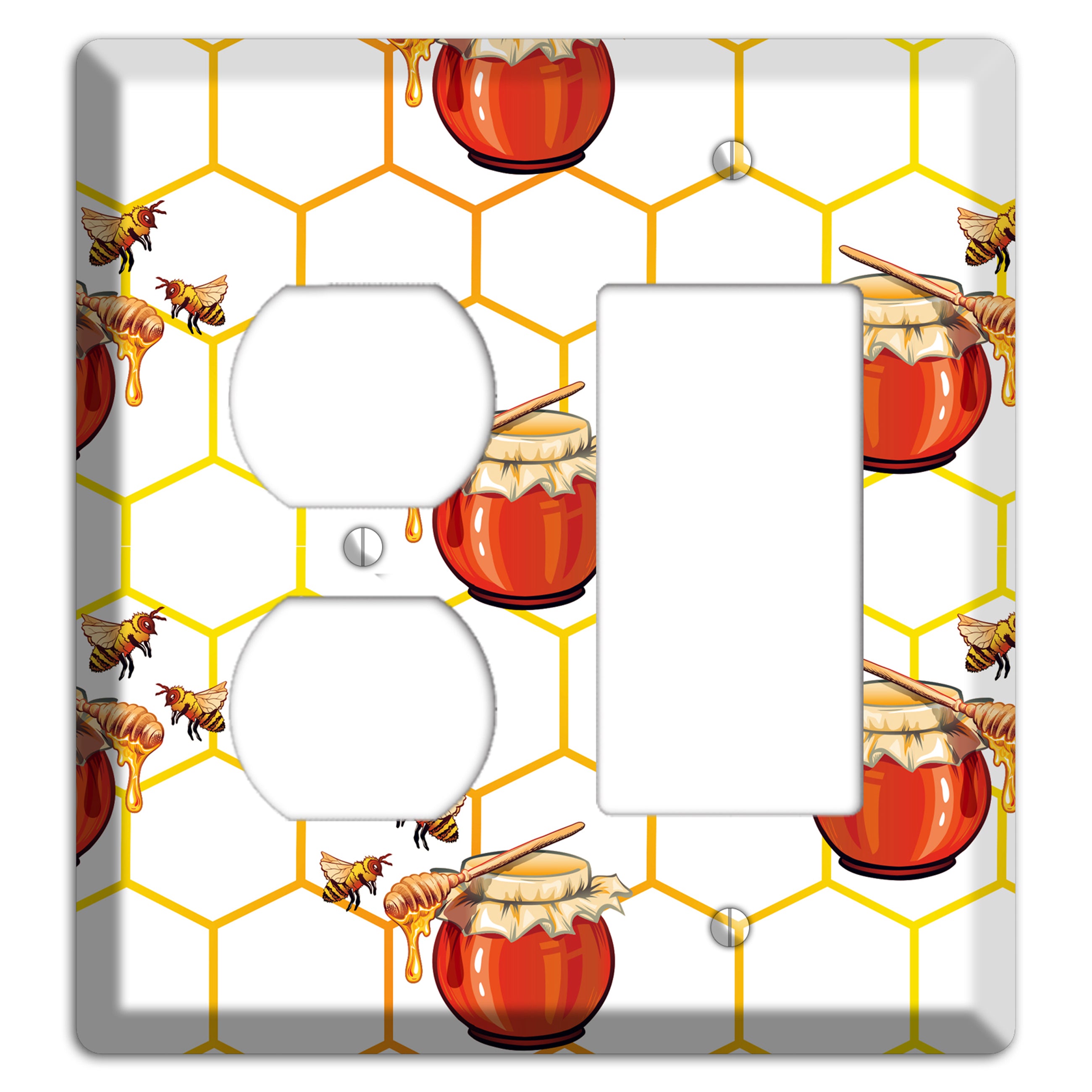 Honeypot & Hive Duplex / Rocker Wallplate