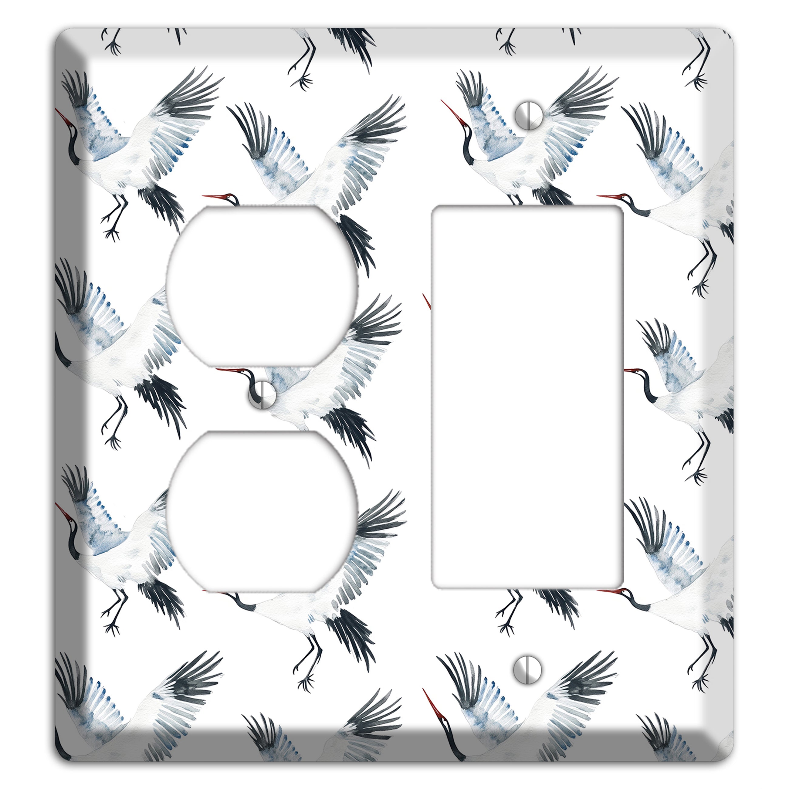 Silver Wing Ascent Duplex / Rocker Wallplate