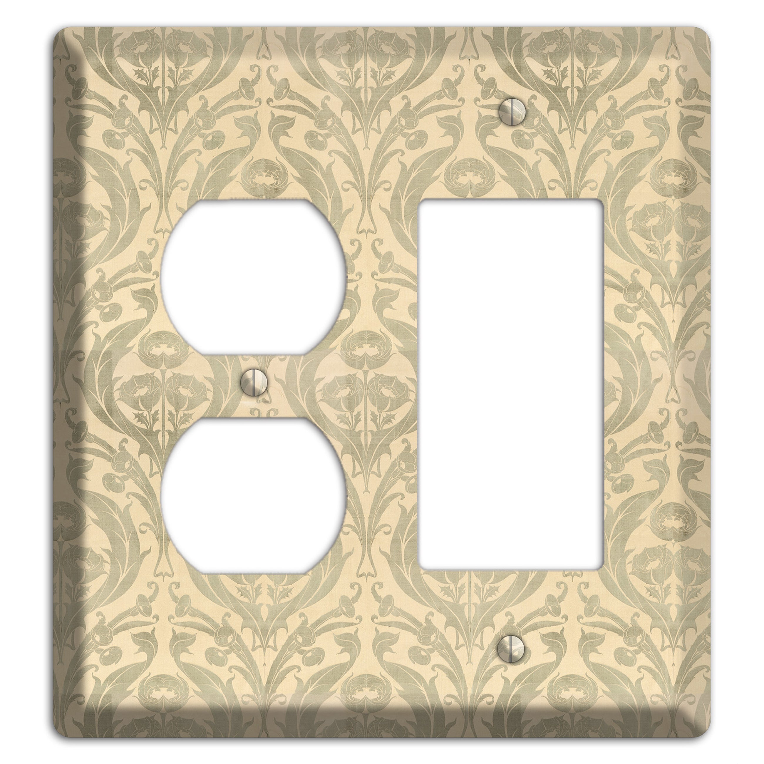 Whispered Thistle Duplex / Rocker Wallplate