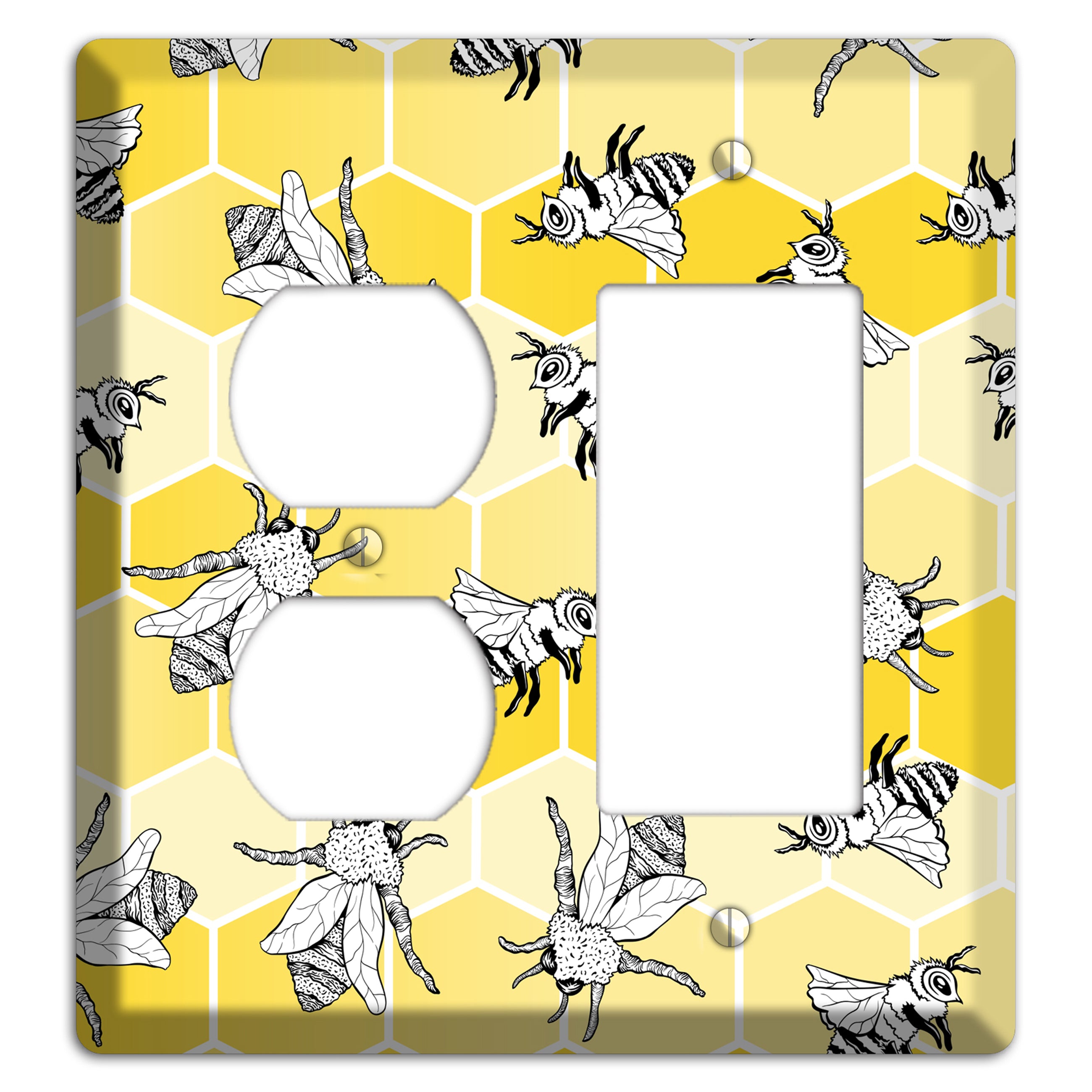 Hive Mind Scatter Duplex / Rocker Wallplate