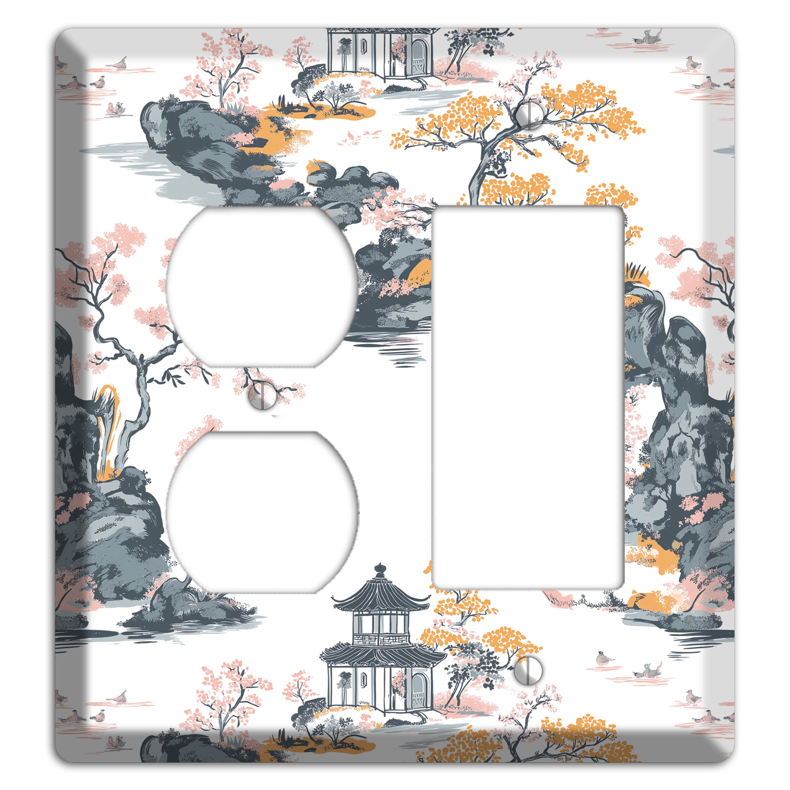 Stone Garden Reverie Duplex / Rocker Wallplate