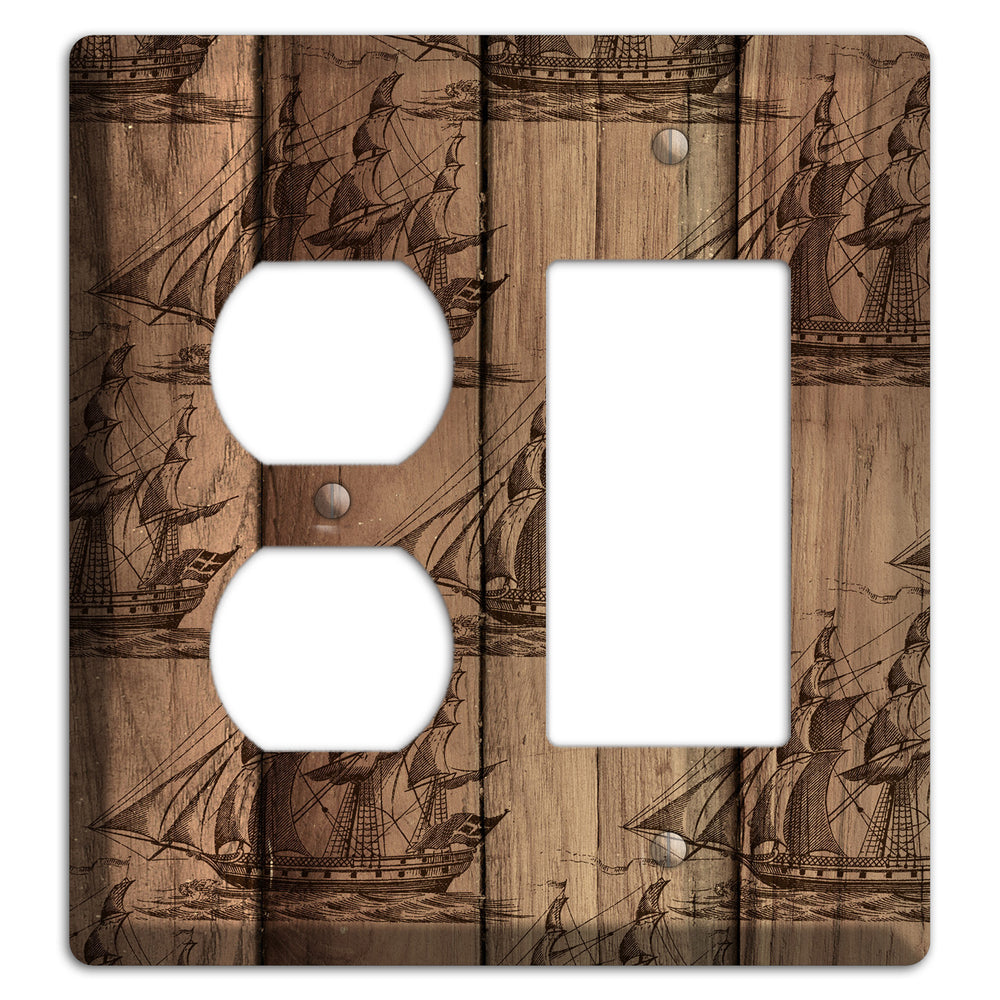 Tall Ships & Timber Duplex / Rocker Wallplate