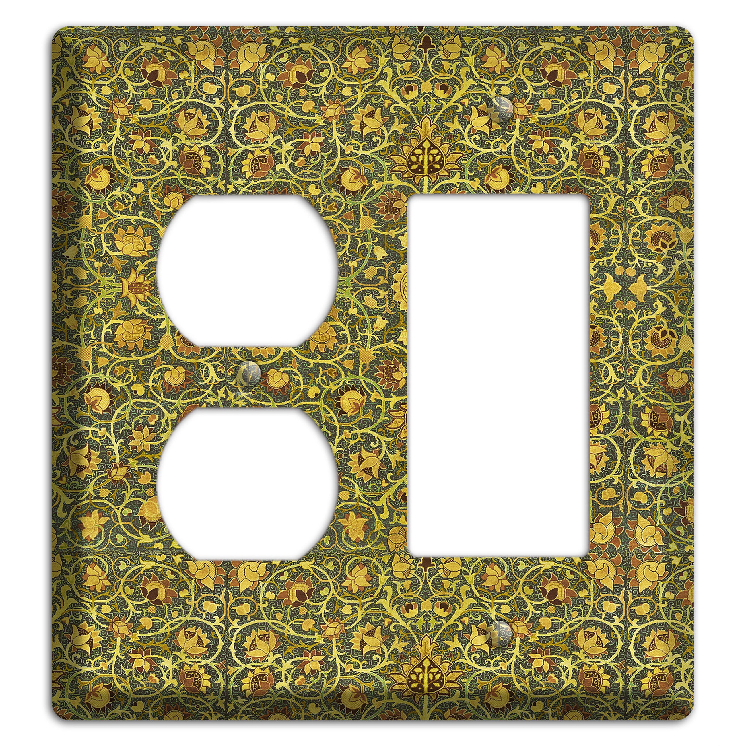 Heirloom Vinework Duplex / Rocker Wallplate