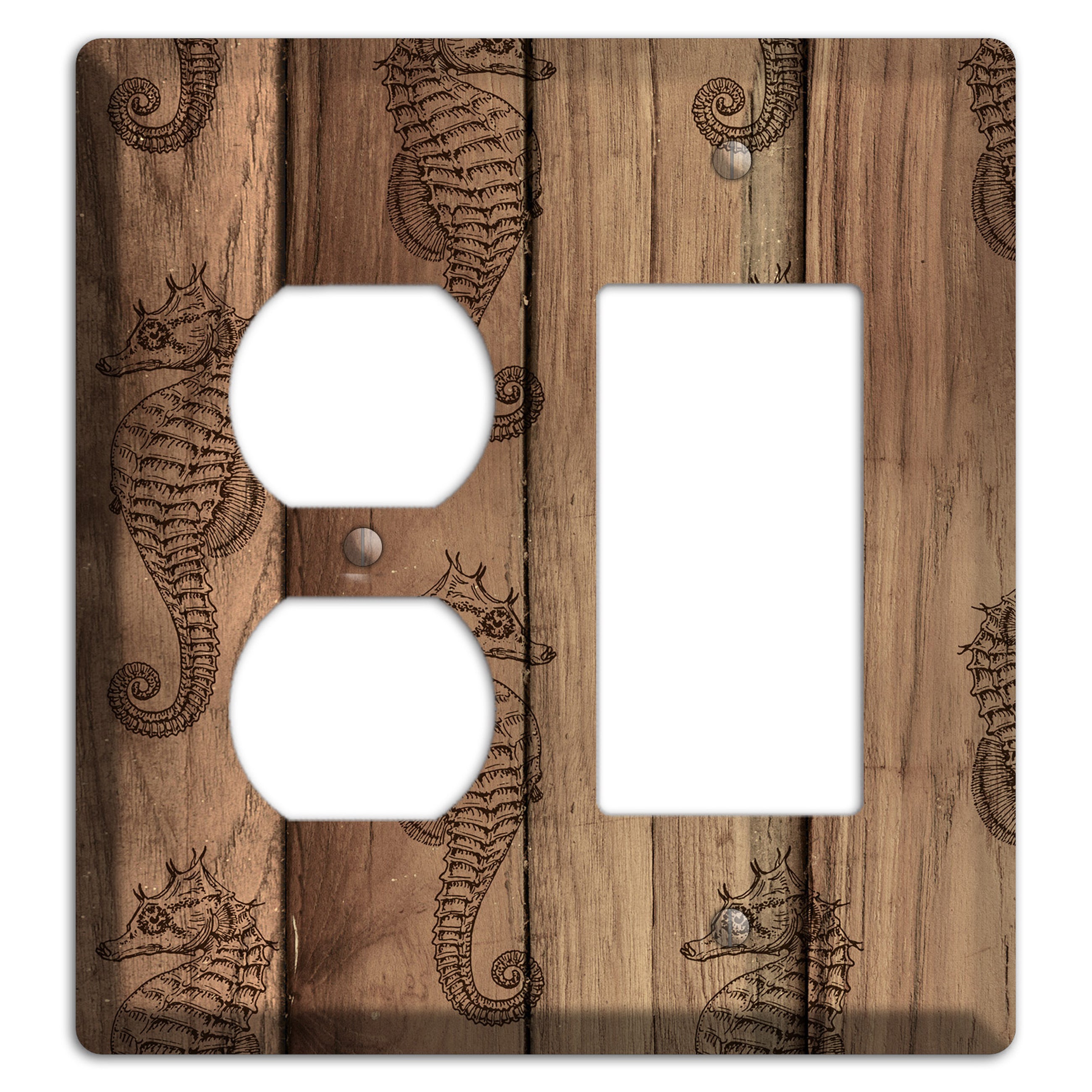 Planktonic Ponies Duplex / Rocker Wallplate