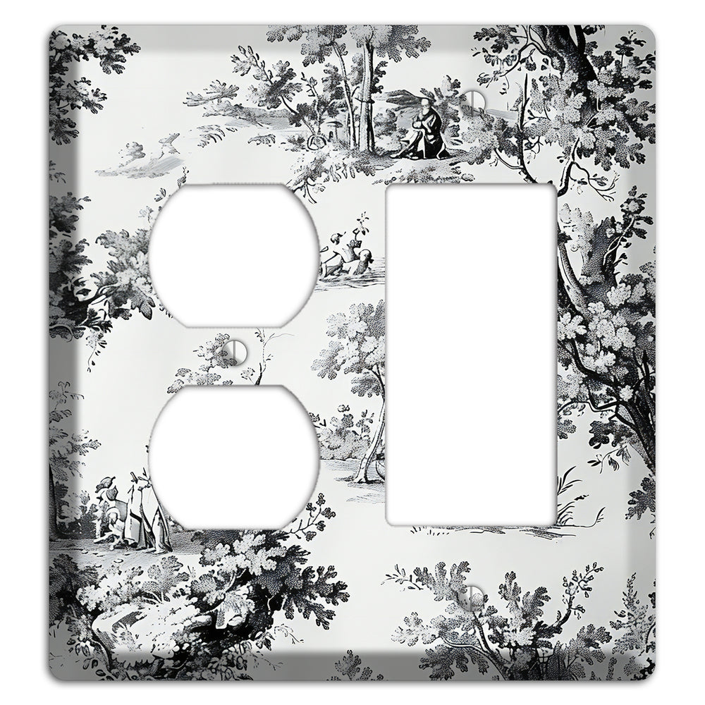 Pastoral Whisper Duplex / Rocker Wallplate