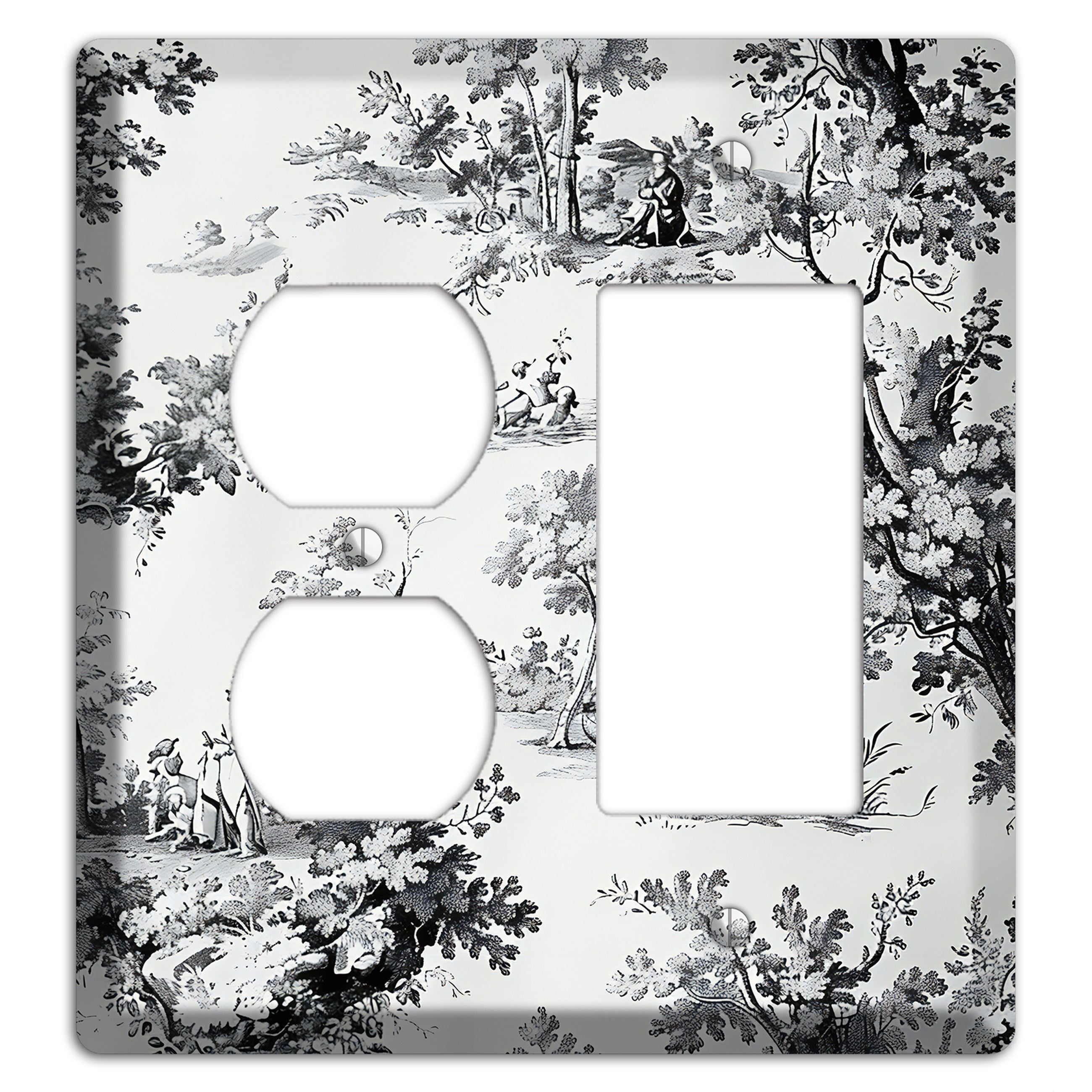 Pastoral Whisper Duplex / Rocker Wallplate