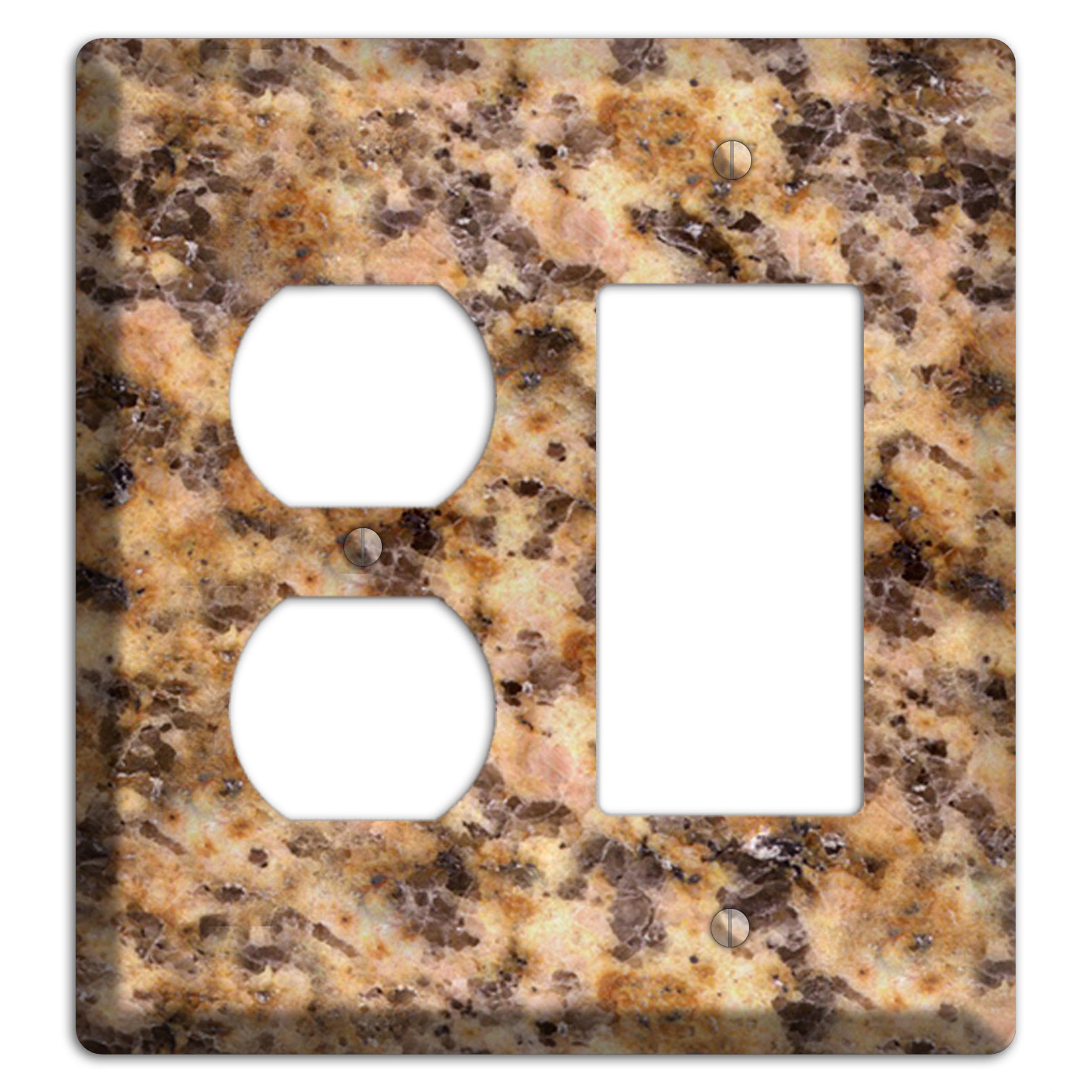 Lapidus Granite Duplex / Rocker Wallplate
