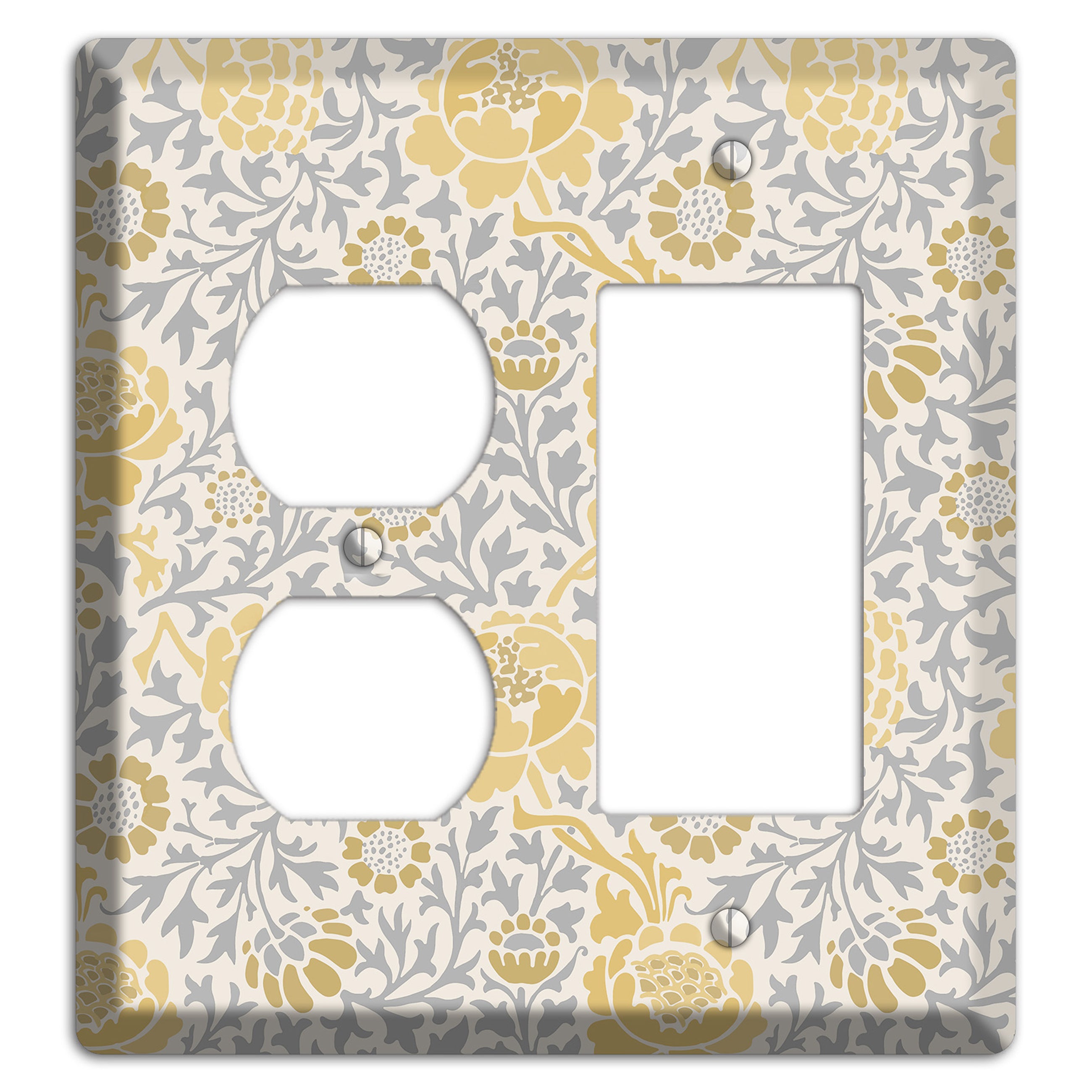 Dandelion Charm Duplex / Rocker Wallplate