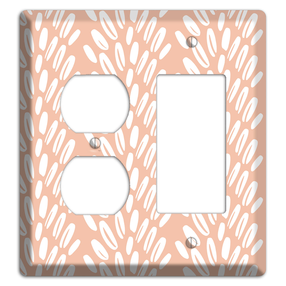 Harvest Plume Rise Duplex / Rocker Wallplate
