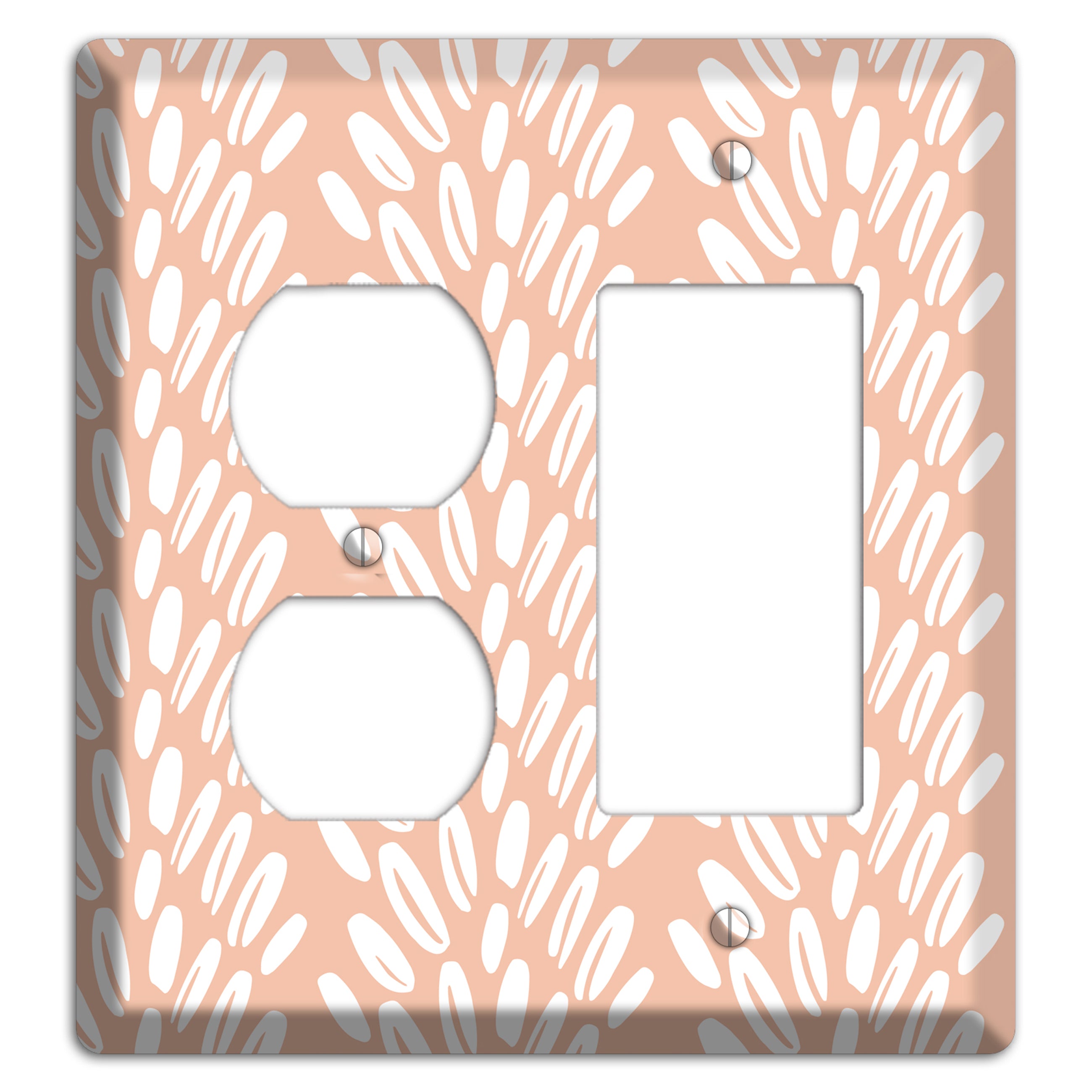 Harvest Plume Rise Duplex / Rocker Wallplate