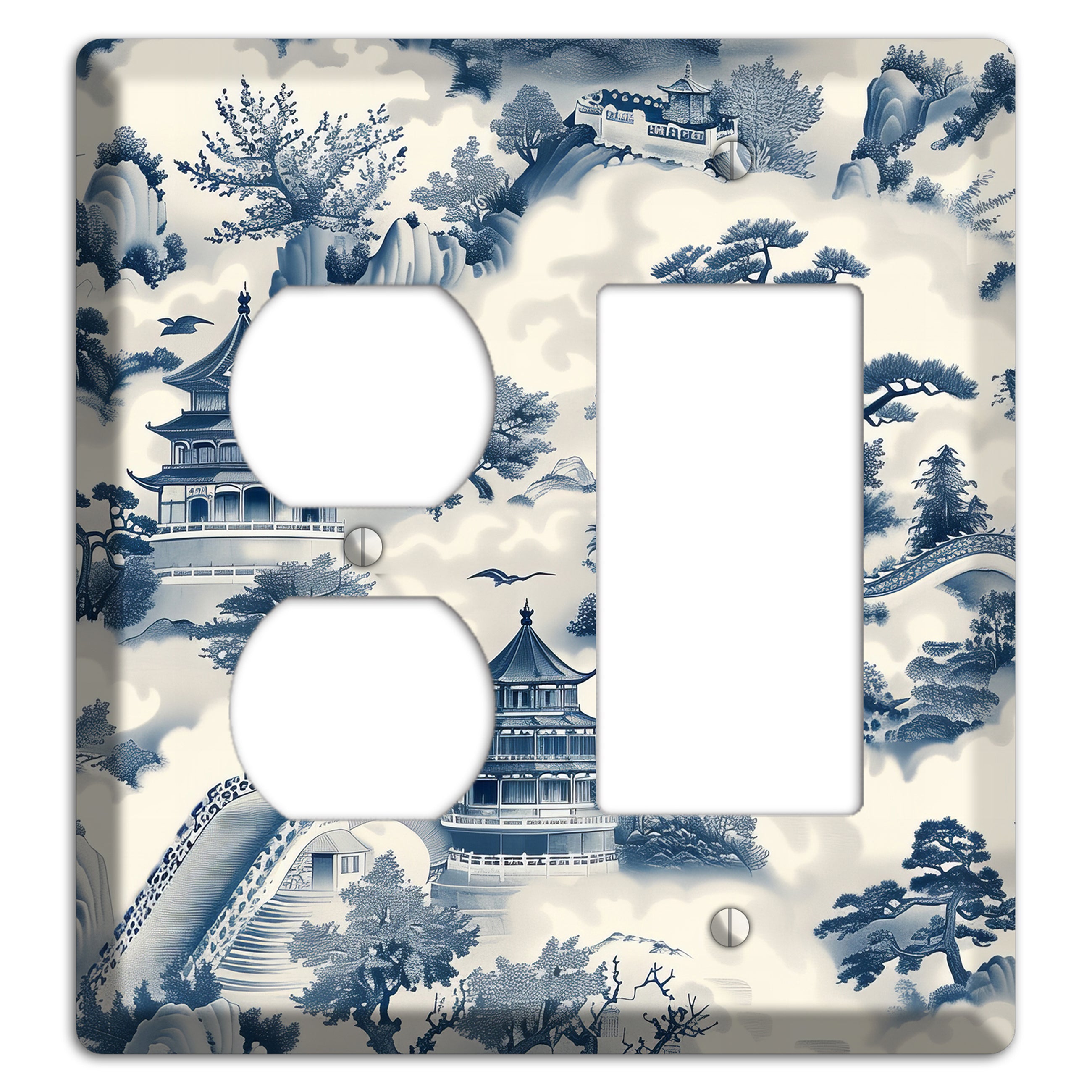 Imperial Mist Duplex / Rocker Wallplate