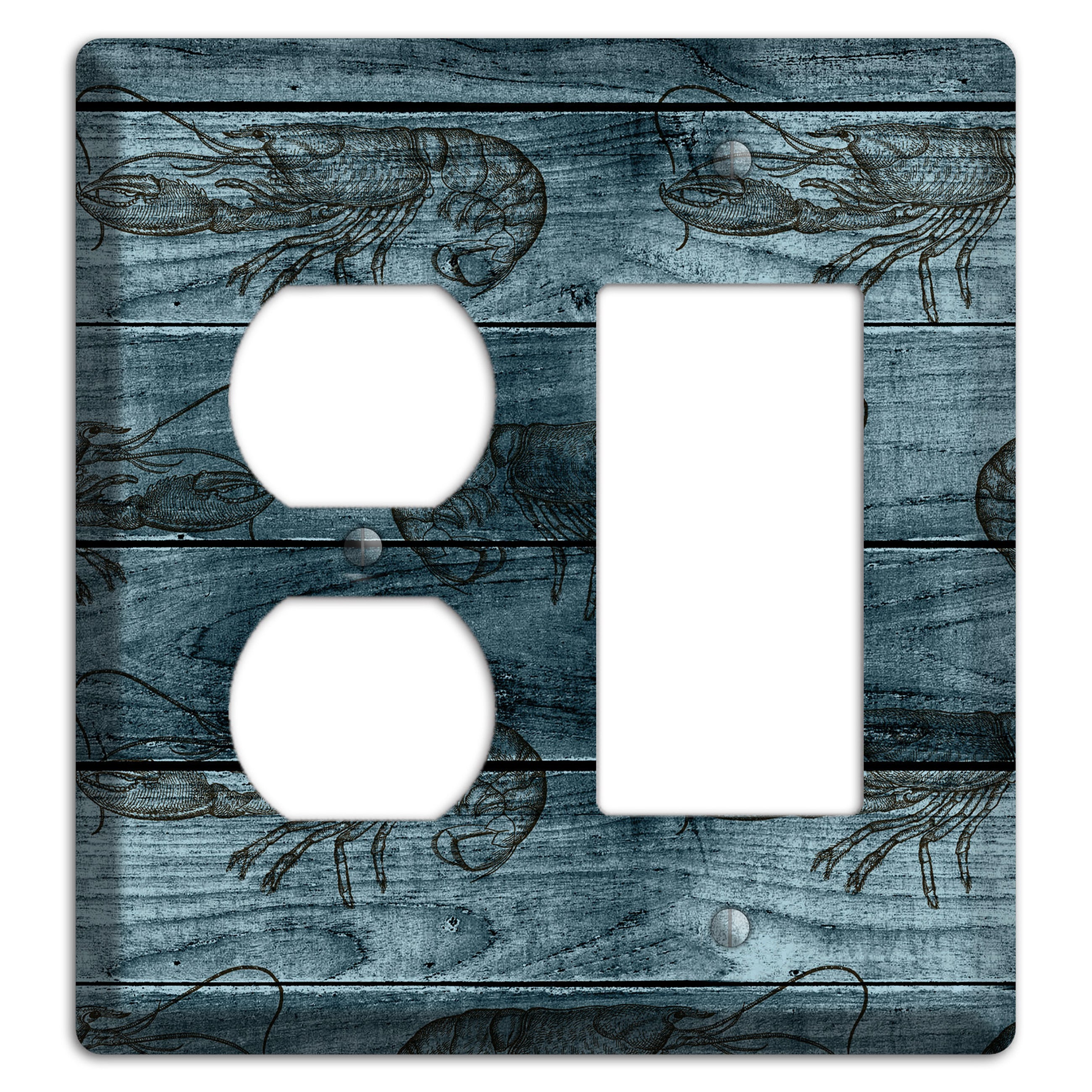 Lobster Ledger Duplex / Rocker Wallplate
