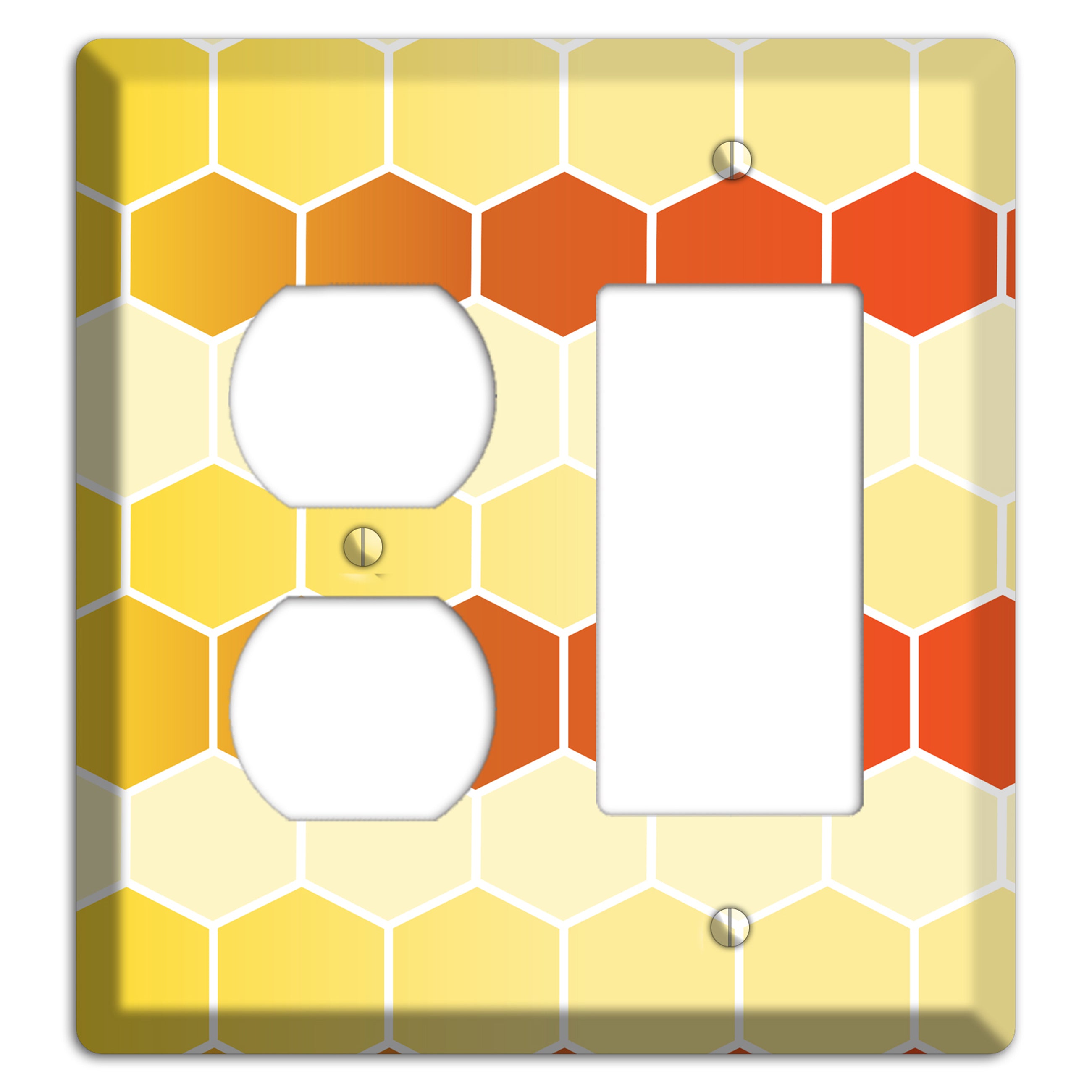 Amber Cell Drift Duplex / Rocker Wallplate