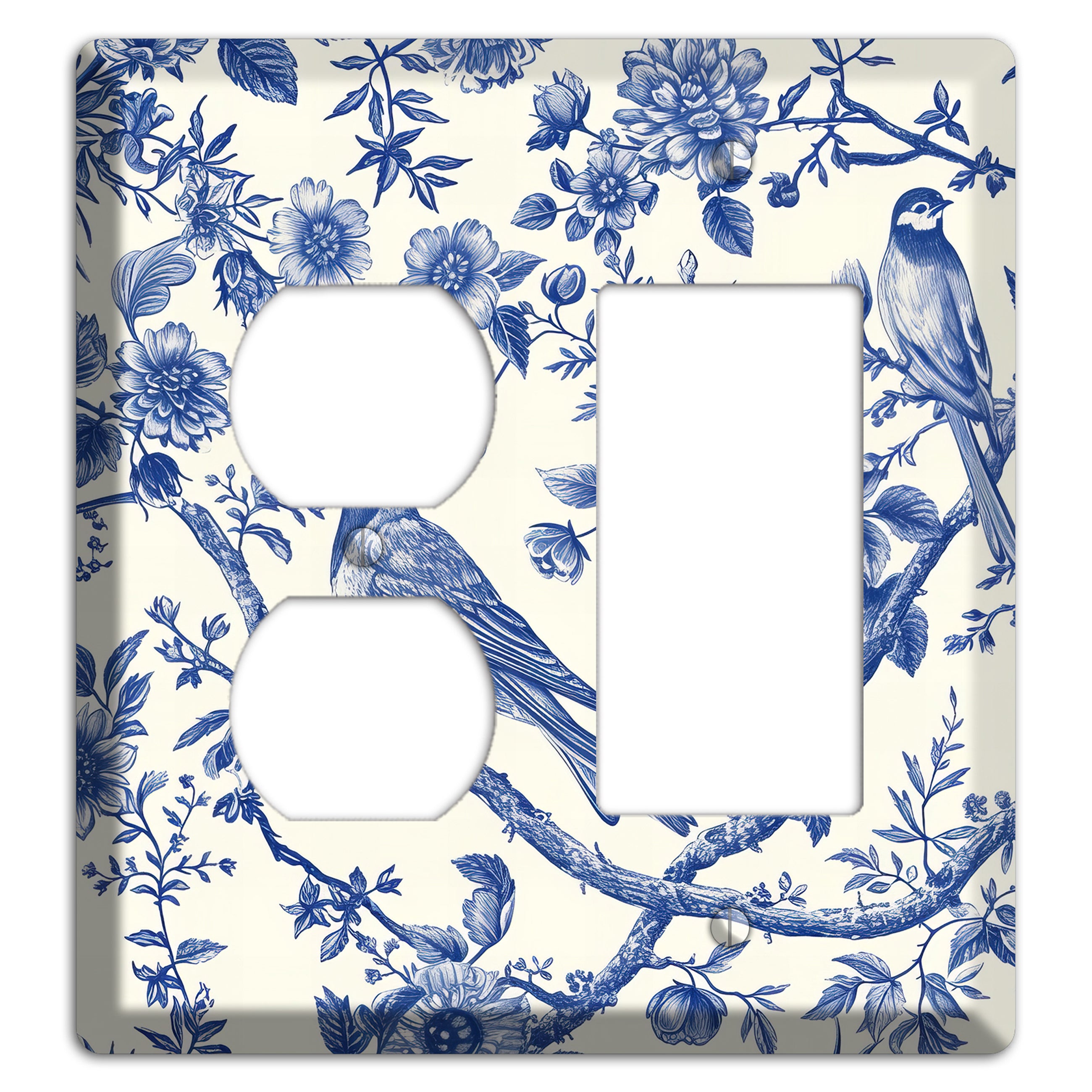 Willow Song Garden Duplex / Rocker Wallplate