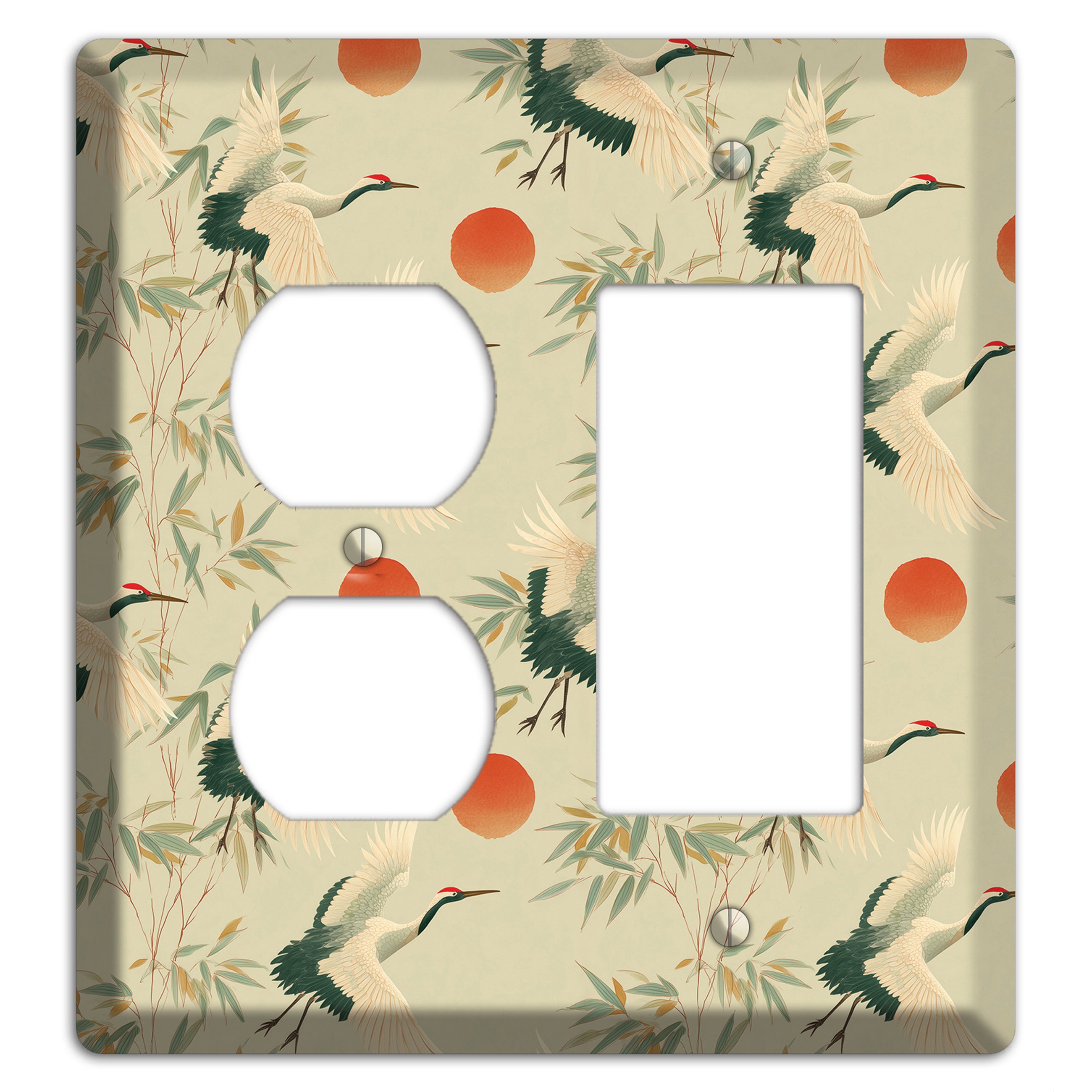 Celadon Sun Migration Duplex / Rocker Wallplate