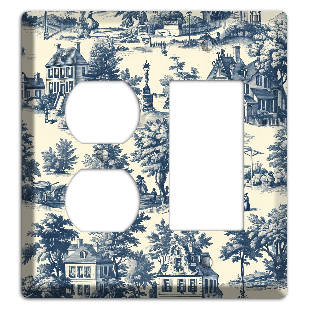 Village & Volley Duplex / Rocker Wallplate