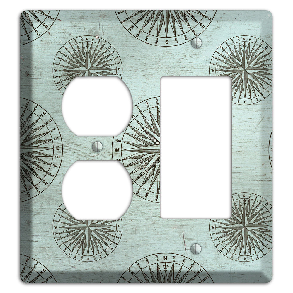 Compass & Current Duplex / Rocker Wallplate