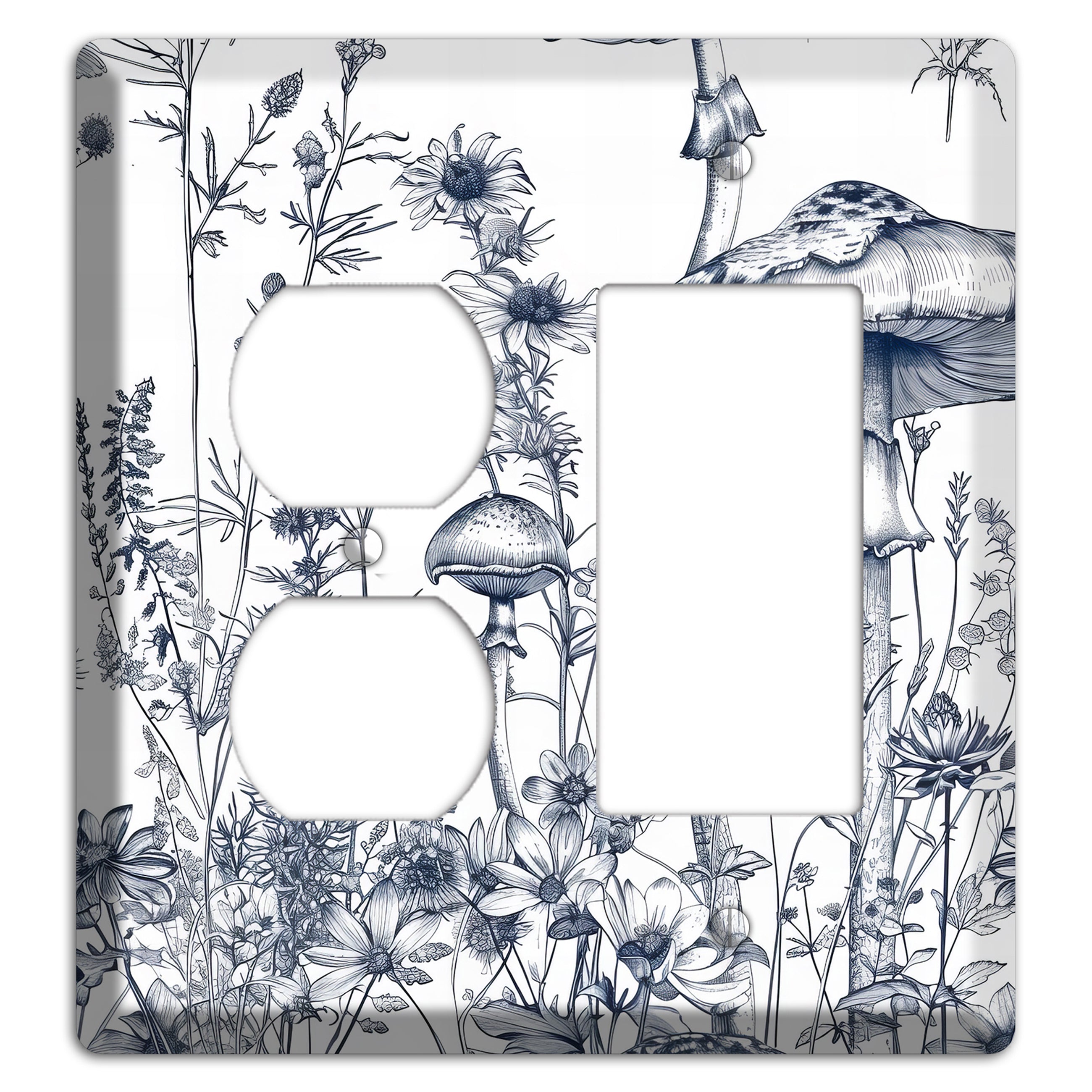 Forager's Meadow Spell Duplex / Rocker Wallplate