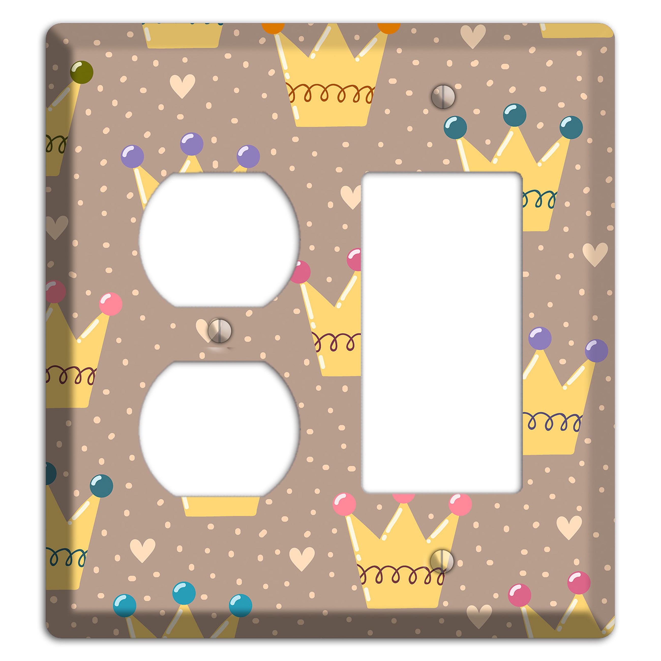 Royal Sprinkles Duplex / Rocker Wallplate