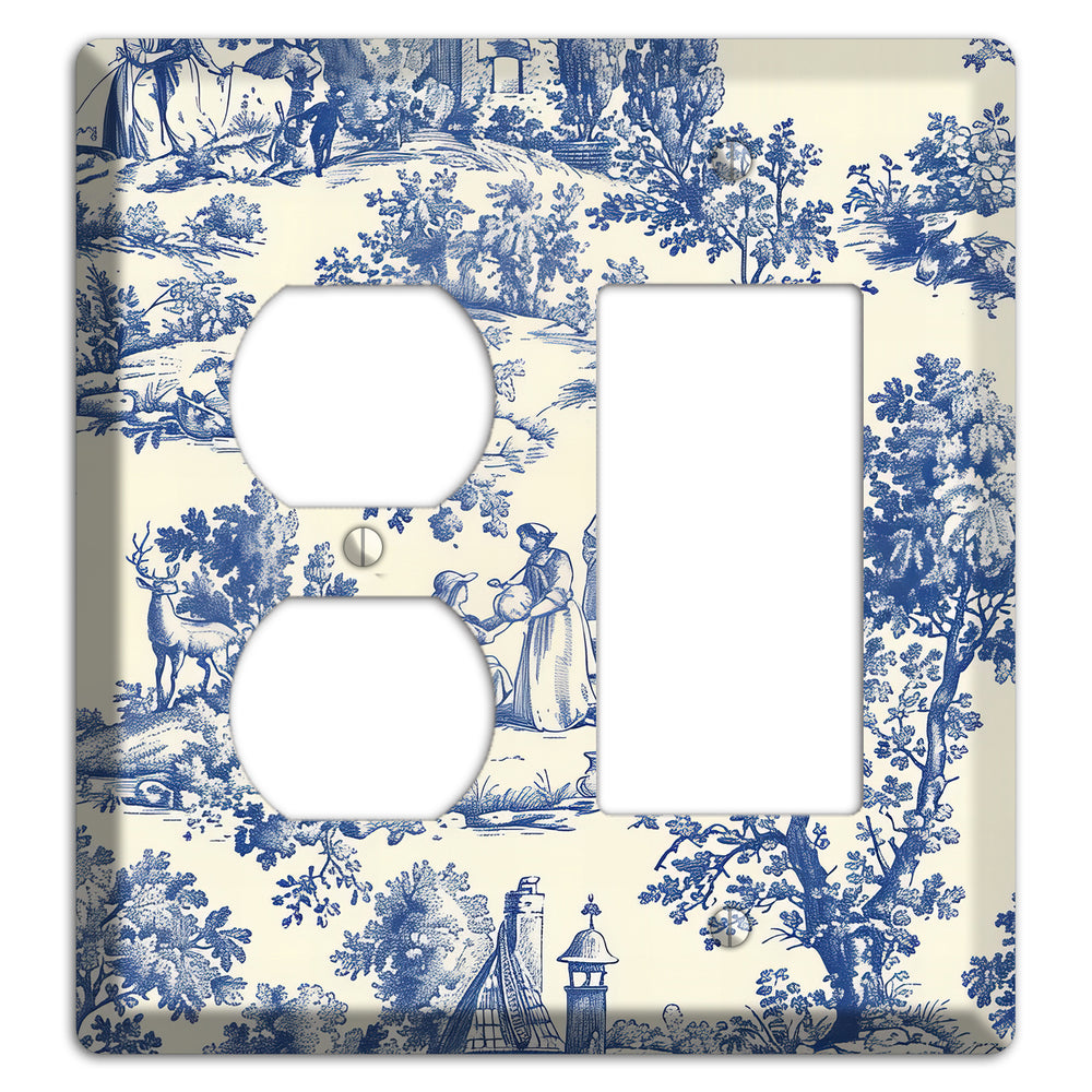 Pastoral Reverie Duplex / Rocker Wallplate