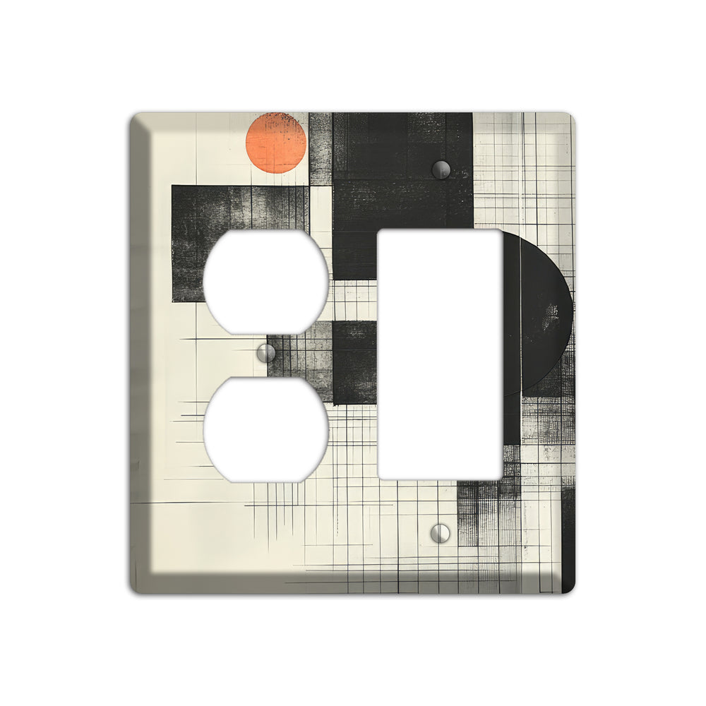 Eclipse Over Blueprint Duplex / Rocker Wallplate