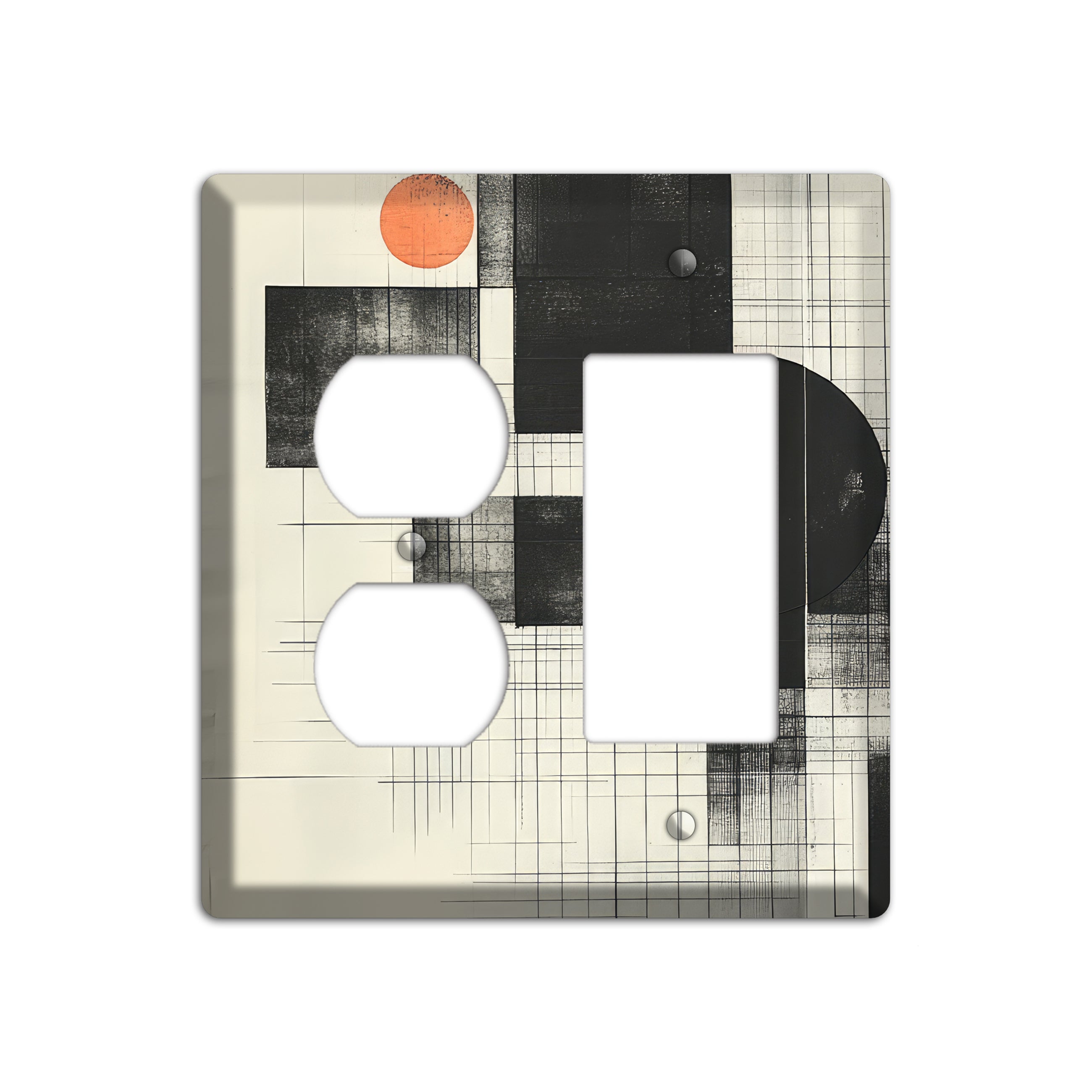 Eclipse Over Blueprint Duplex / Rocker Wallplate