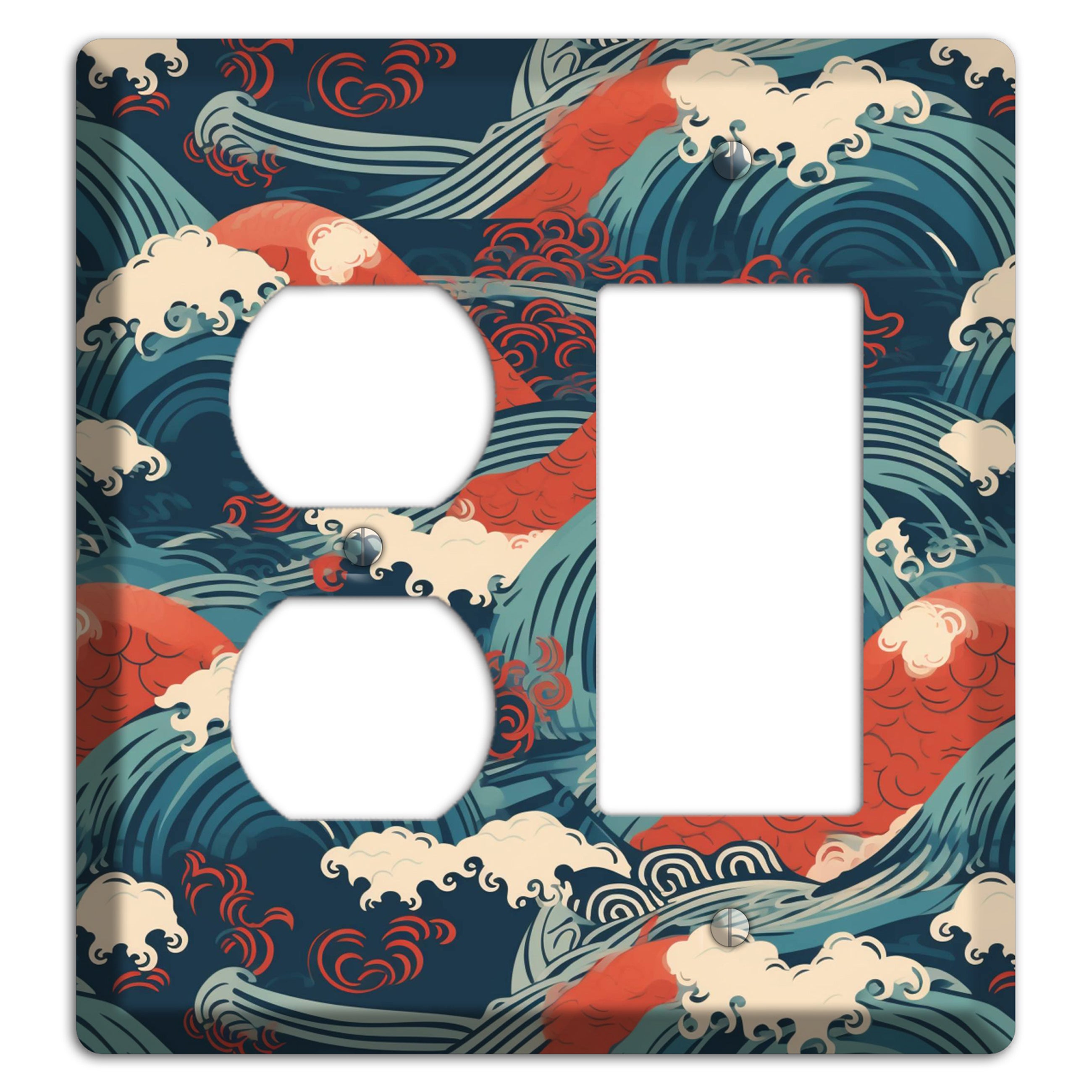 Koi & Tempest Duplex / Rocker Wallplate