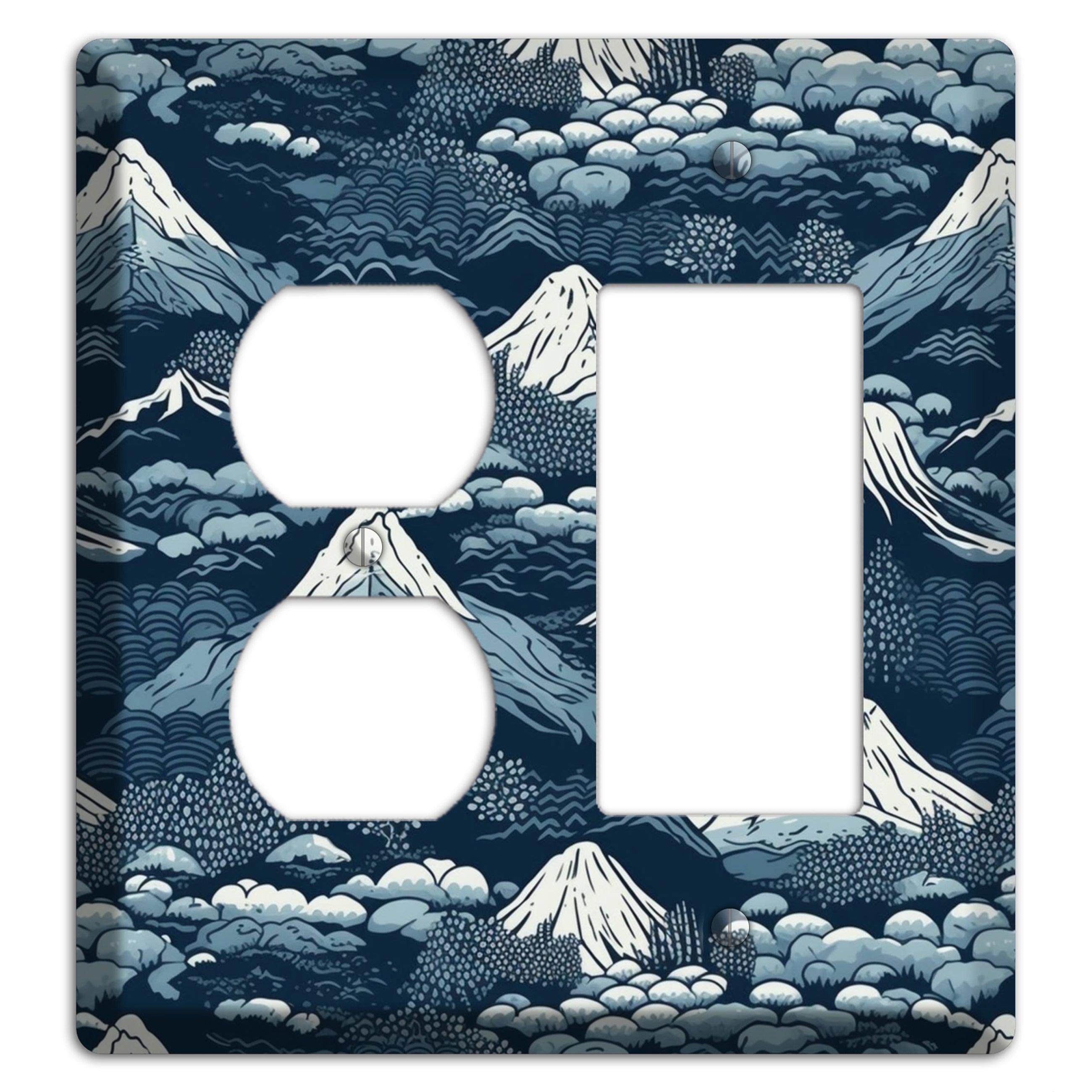 Summit & Fog Duplex / Rocker Wallplate