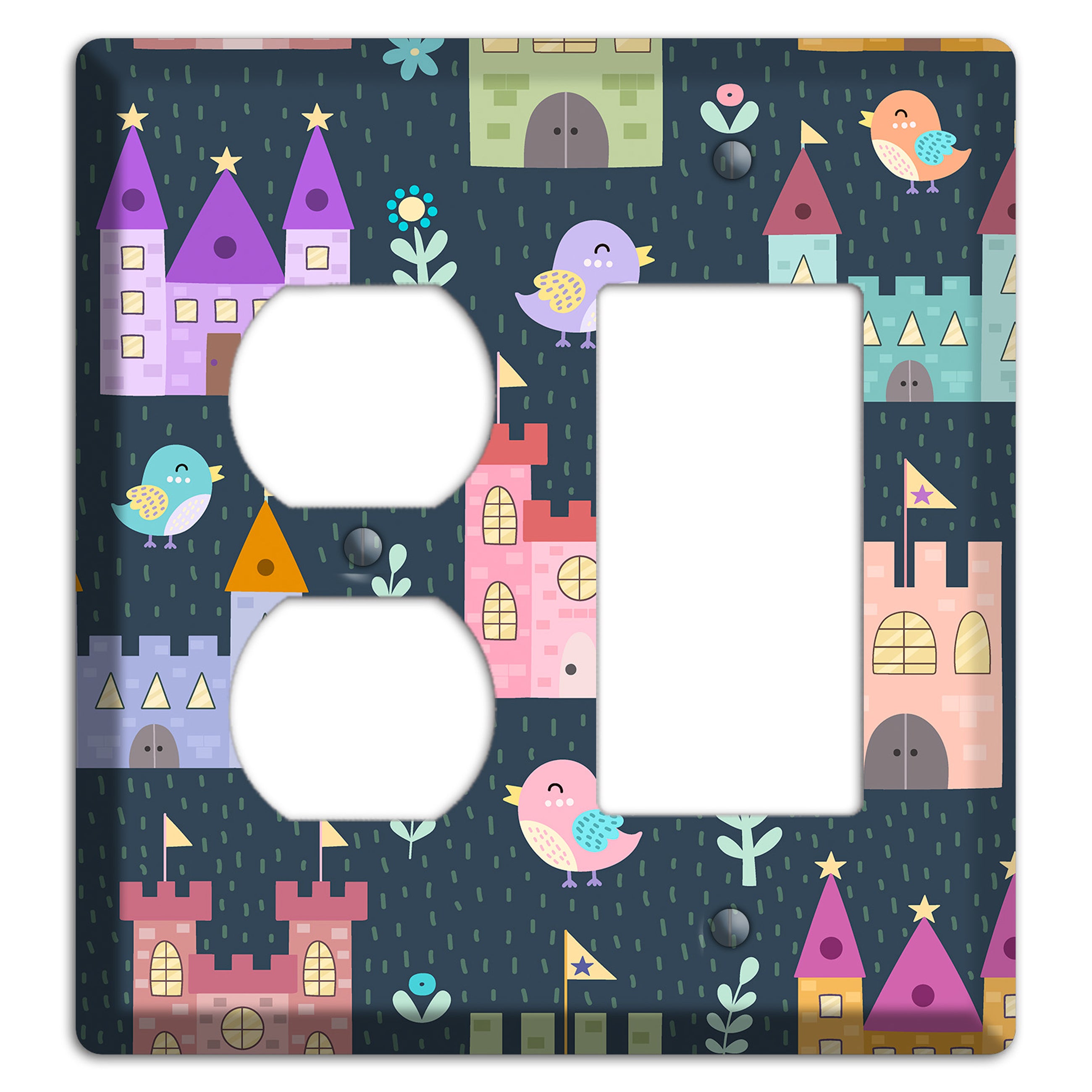 Castle Garden Duplex / Rocker Wallplate