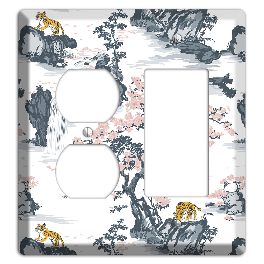 Tiger's Mountain Vigil Duplex / Rocker Wallplate