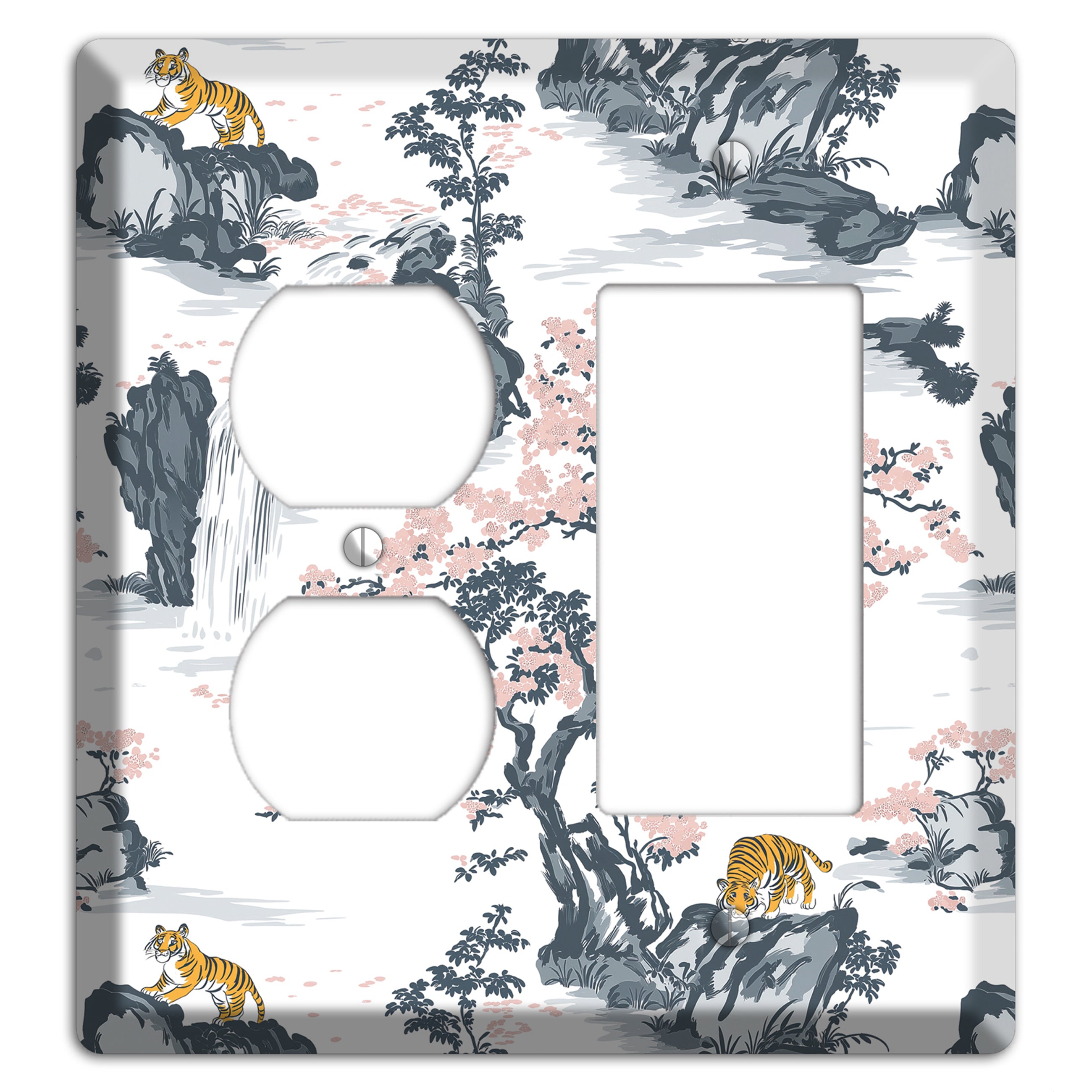 Tiger's Mountain Vigil Duplex / Rocker Wallplate