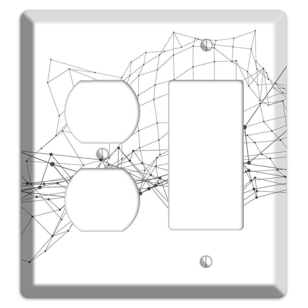Signal Fault Horizon Duplex / Rocker Wallplate